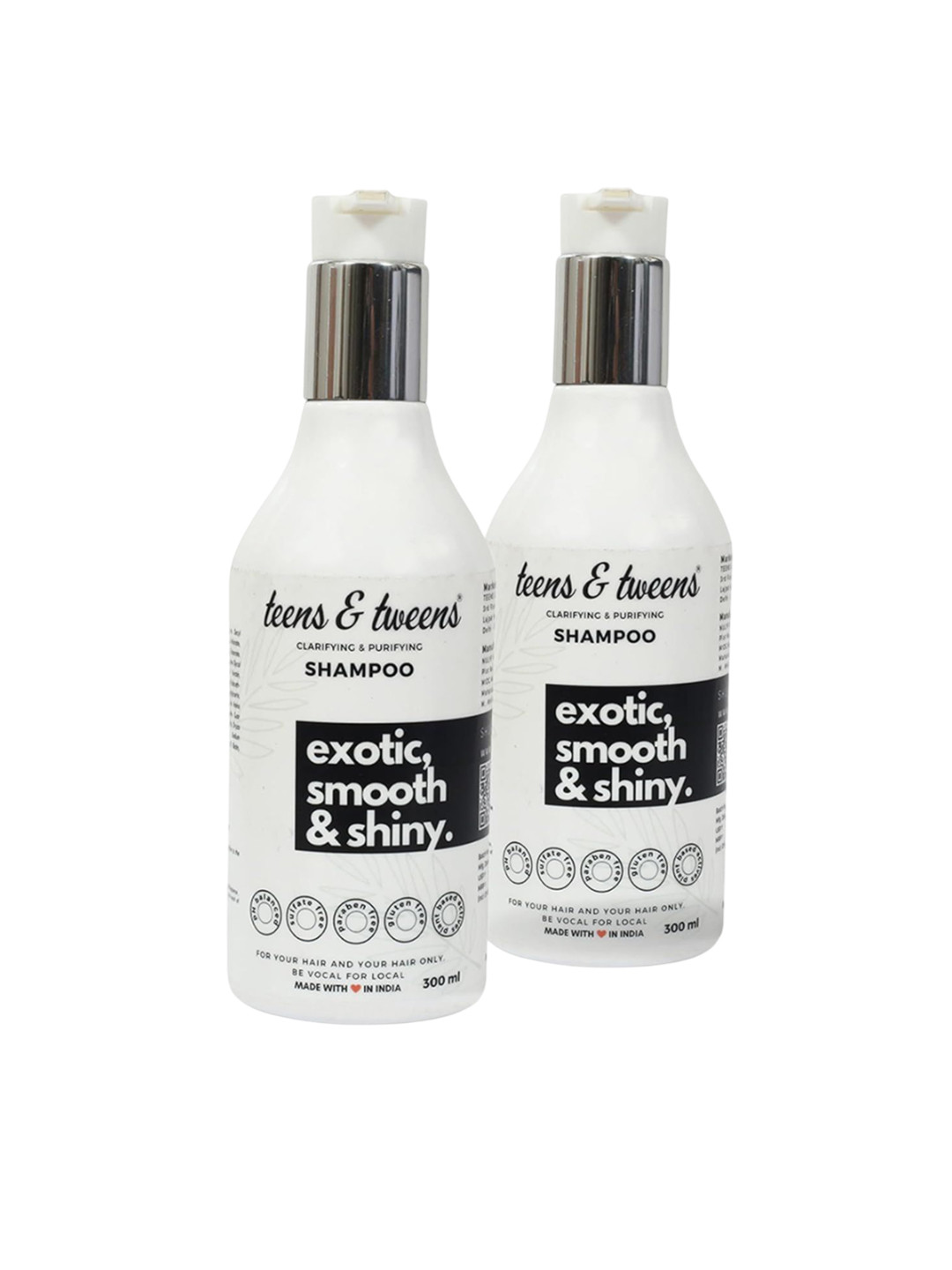 Teens &Tweens Set Of 2 Clarifying & Purifying Shampoo - 300 ml Each