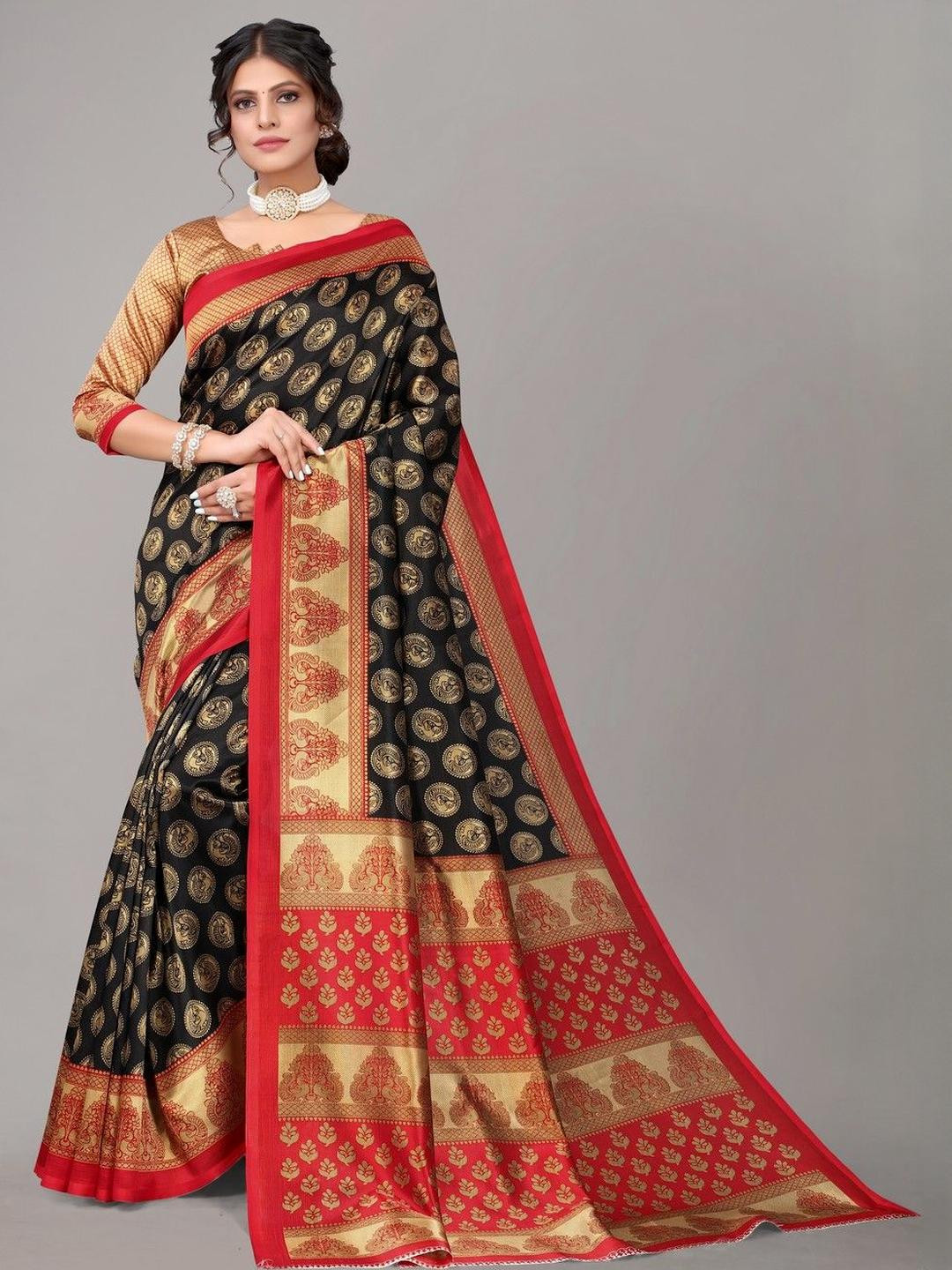 Lookmark Art Silk Banarasi Saree