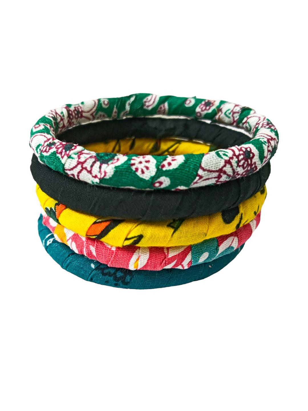 SOUNDARYA BOUTIQUE  Alloy Handcrafted designer boho bangles set