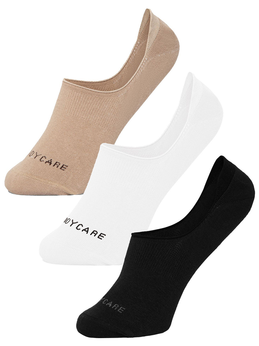 Bodycare Men Pack of 3 Loafer Length Socks