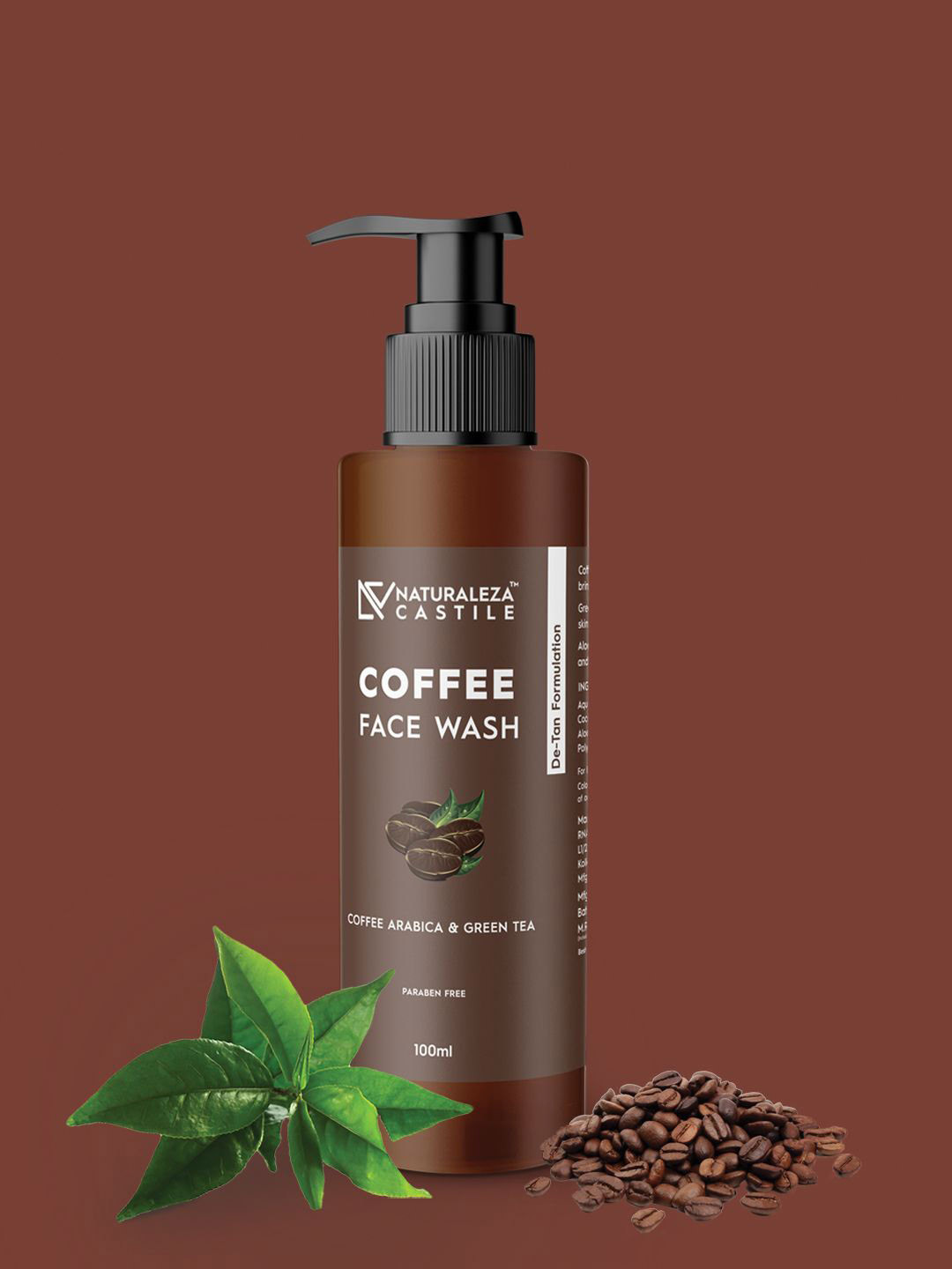 NATURALEZA CASTILE Coffee Face Wash - 100 ml