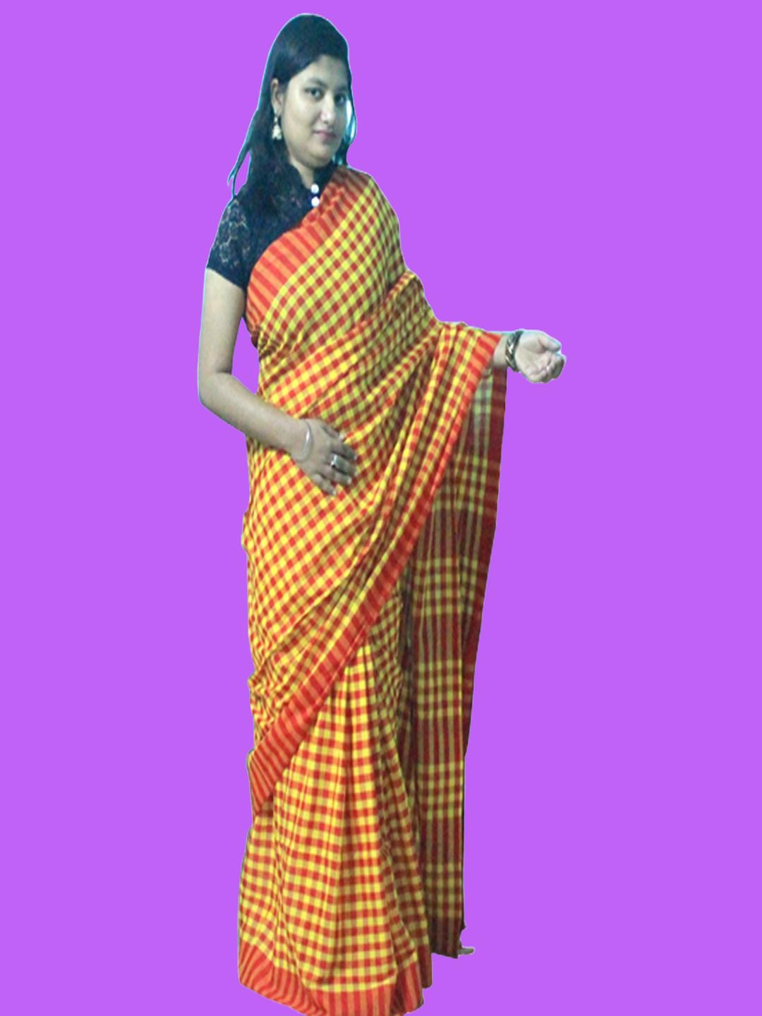 ASHMITAS COLLECTION Multi Pure Cotton Khadi Sarees