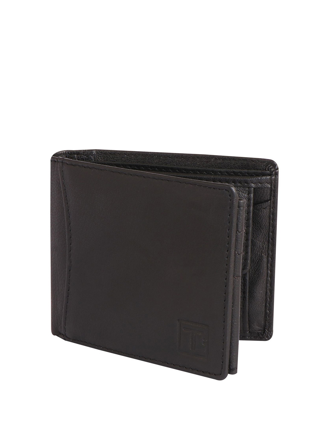 TAWS&TIMBER Men Leather Three Fold Wallet