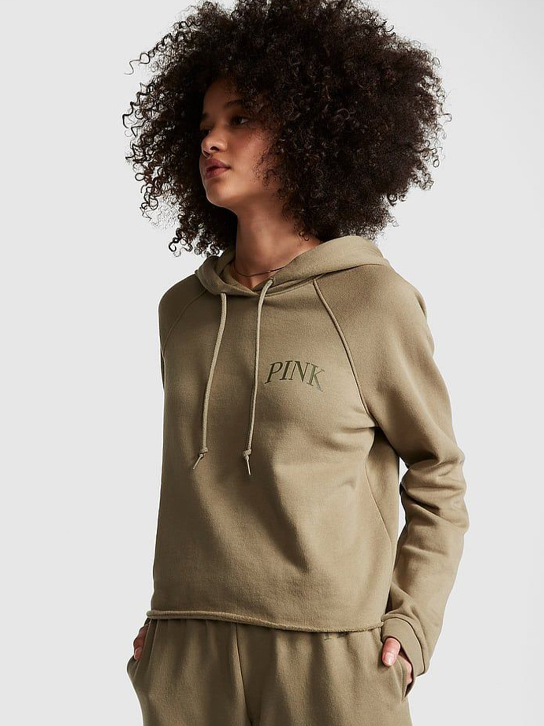 Victoria's Secret Women Hooded Pullover Sweatshirt