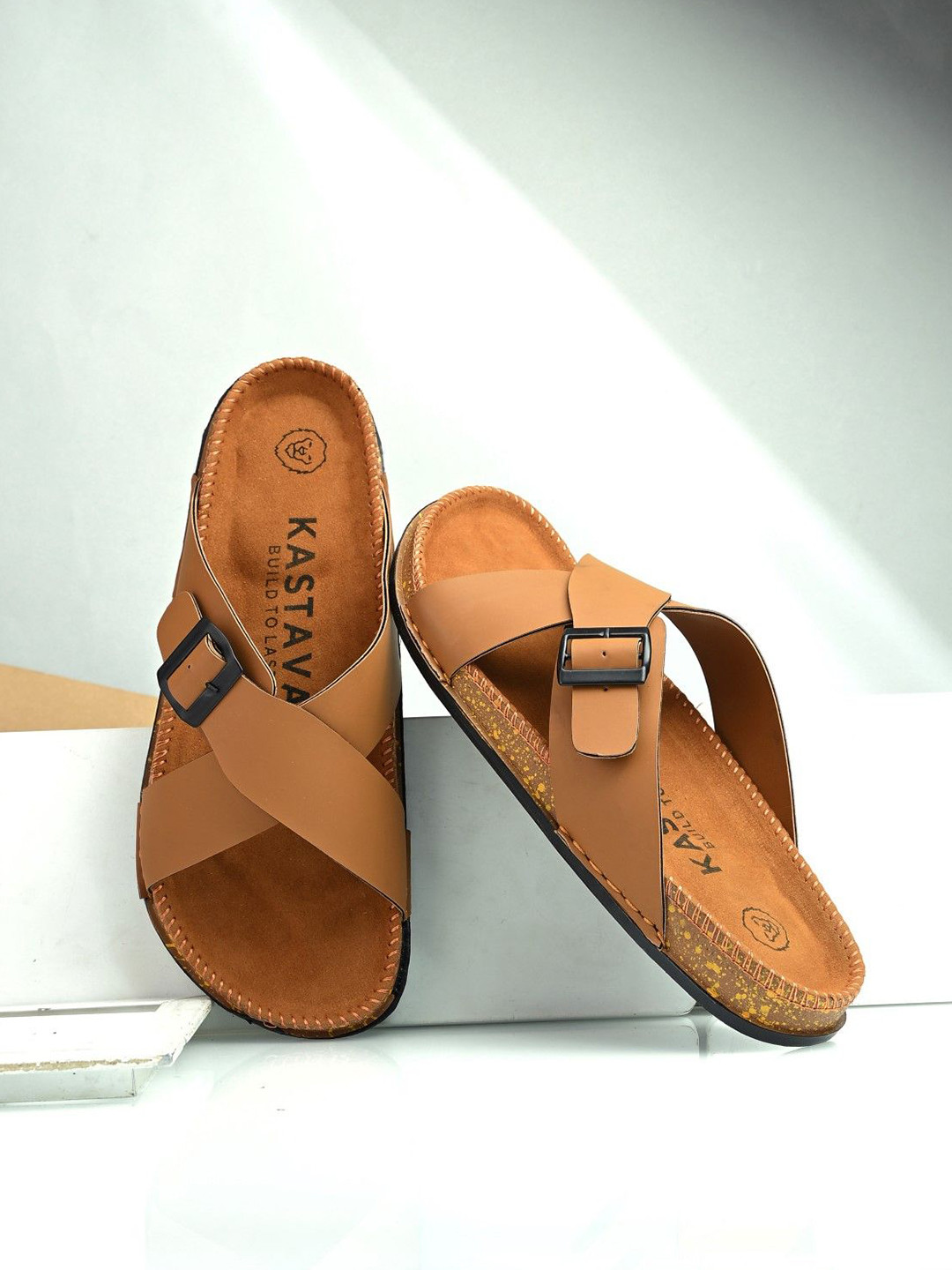 KASTAVA Men Comfort Sandals