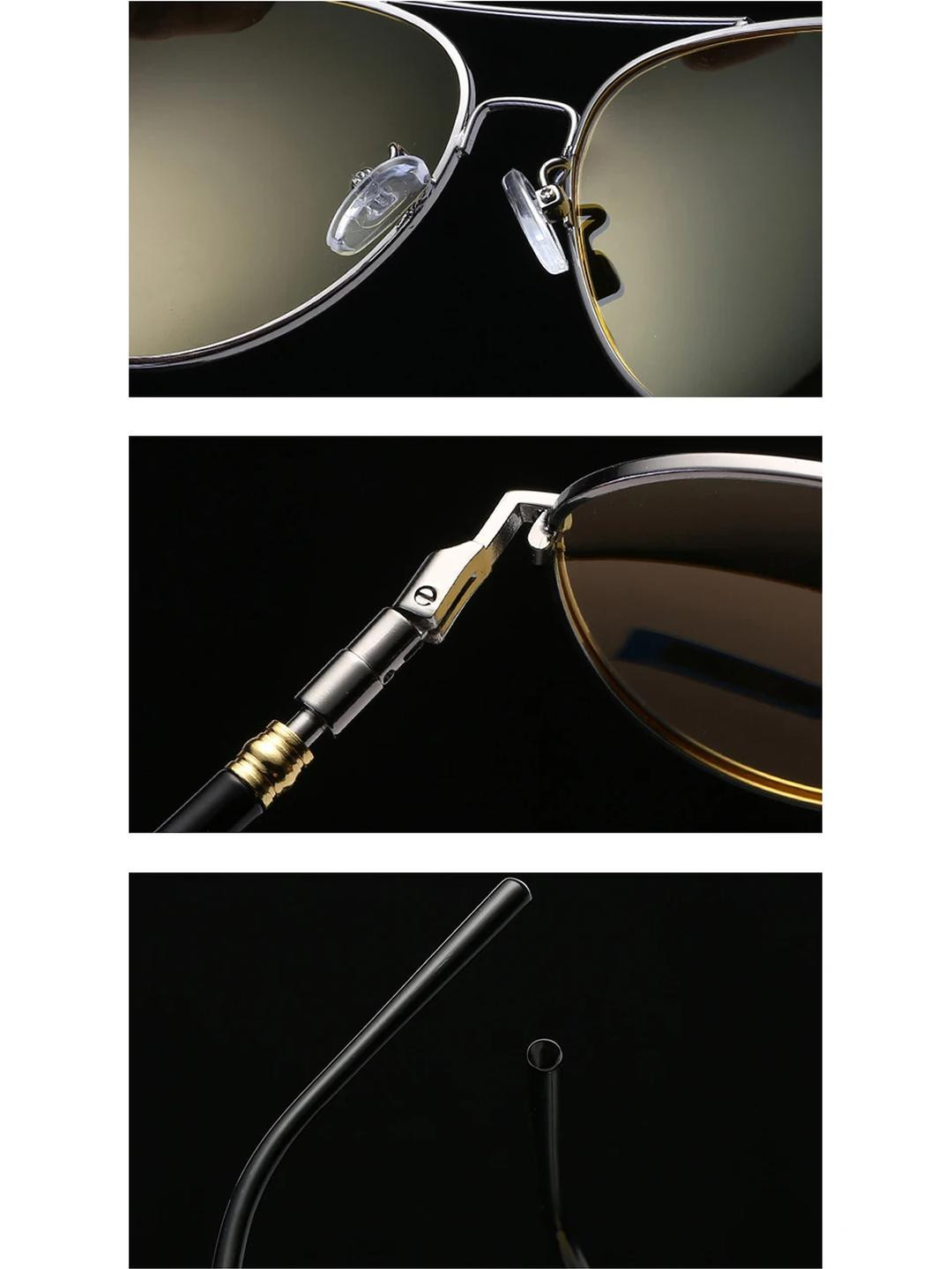 Arzonai Unisex Yellow Sunglasses