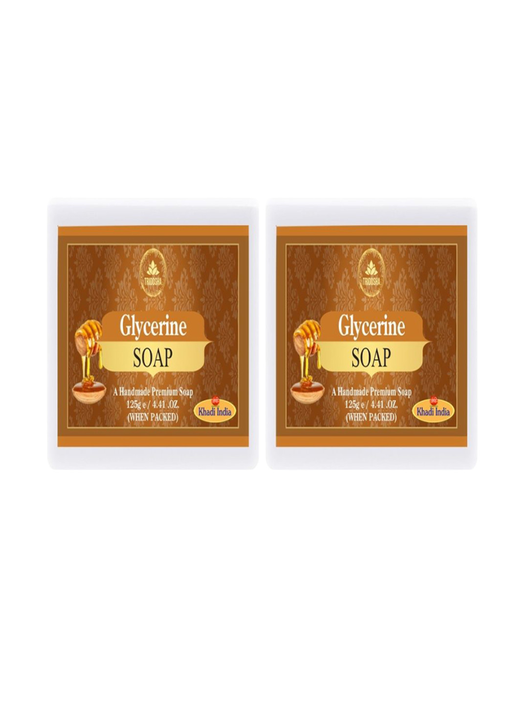 Tridosha Set Of 2 Glycerin Soap - 125 g Each