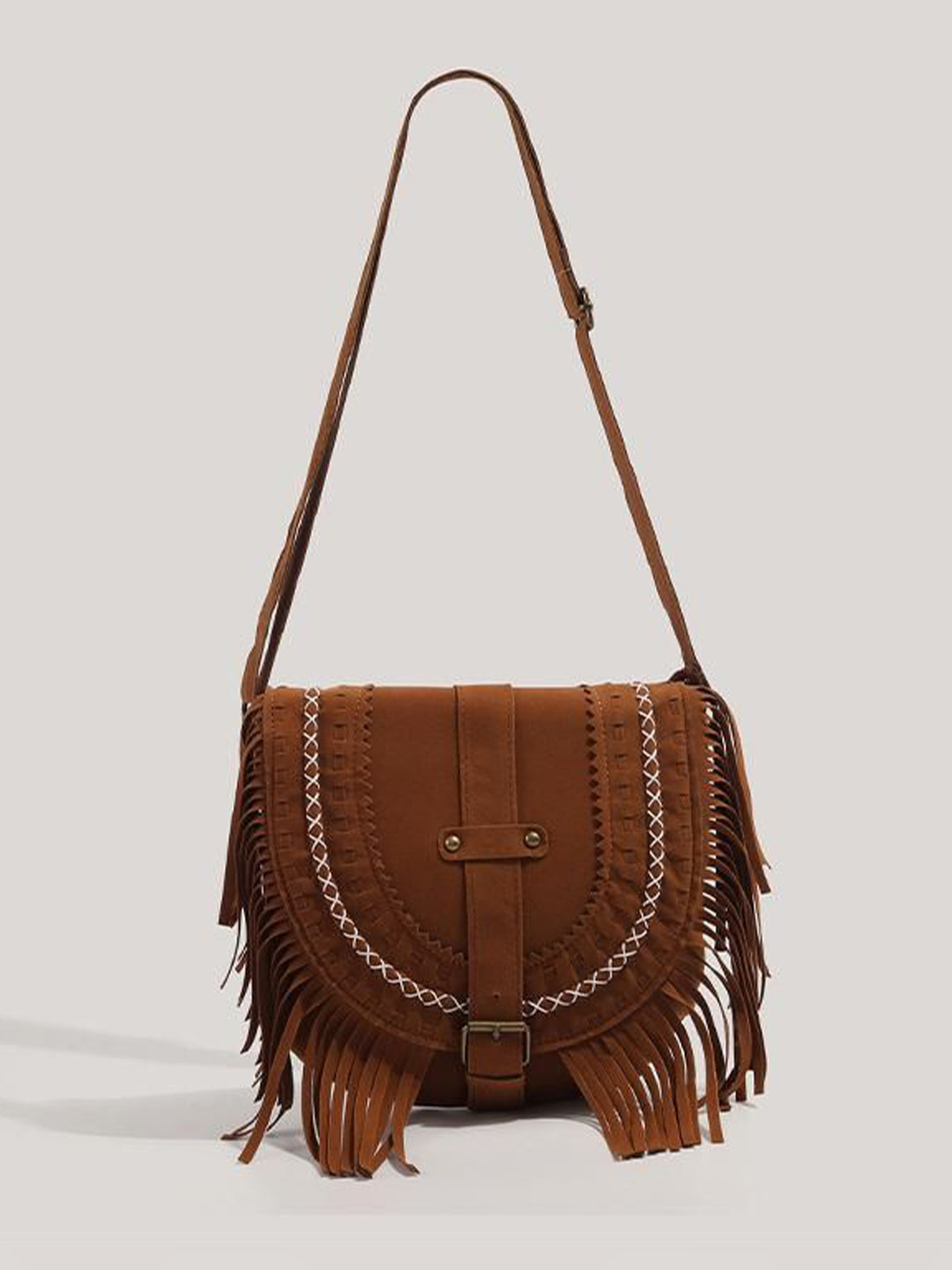 CORSICA Women Solid Crossbody Fringed