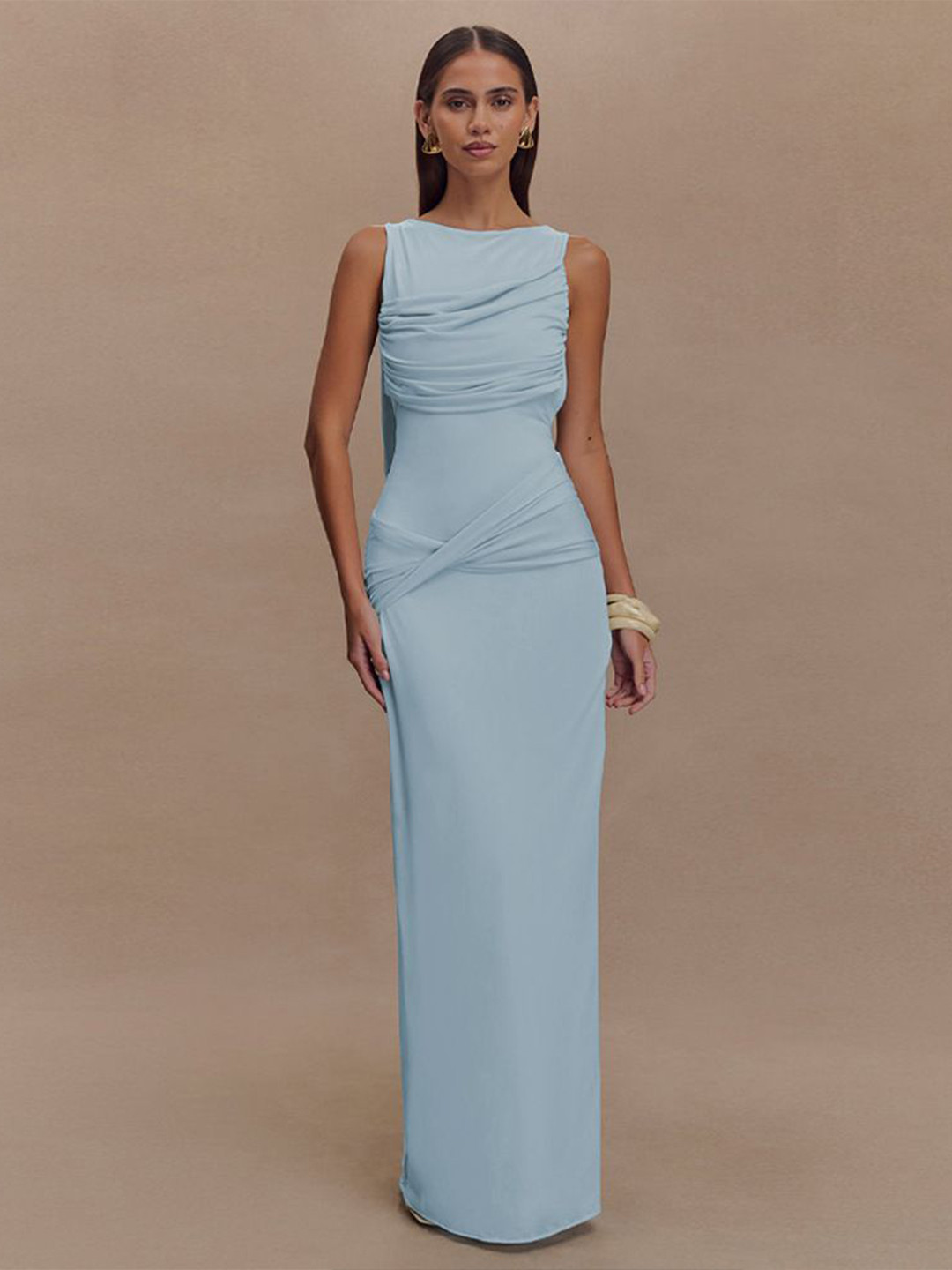 MIAKEE Women Ricosa Sheath Maxi Dress