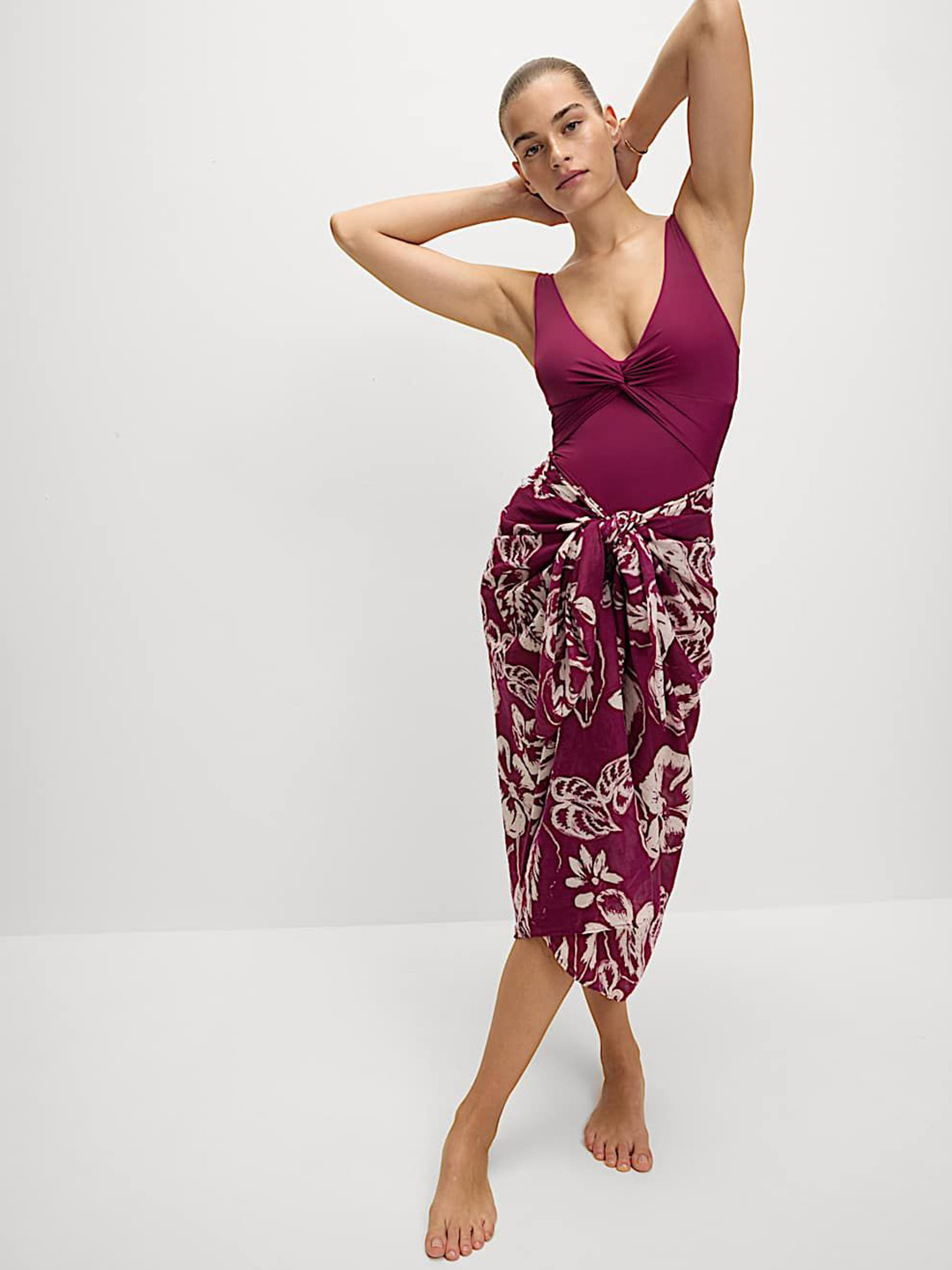 Marks & Spencer Pure Cotton Printed Sarong