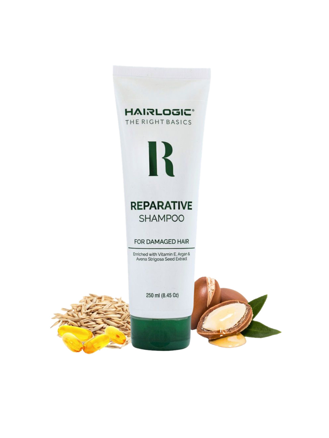 Hairlogic Reparative Shampoo With Argan Oil For Damaged Hair - 250 ml