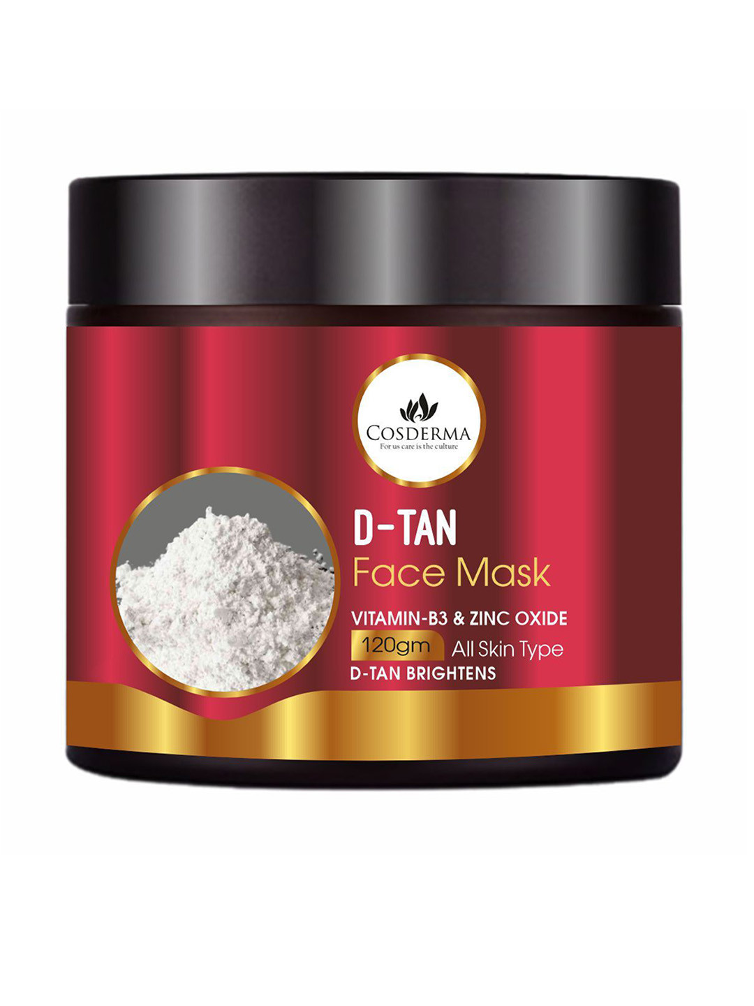COSDERMA Tan Removal Face Mask With Niacinamide - 120 g