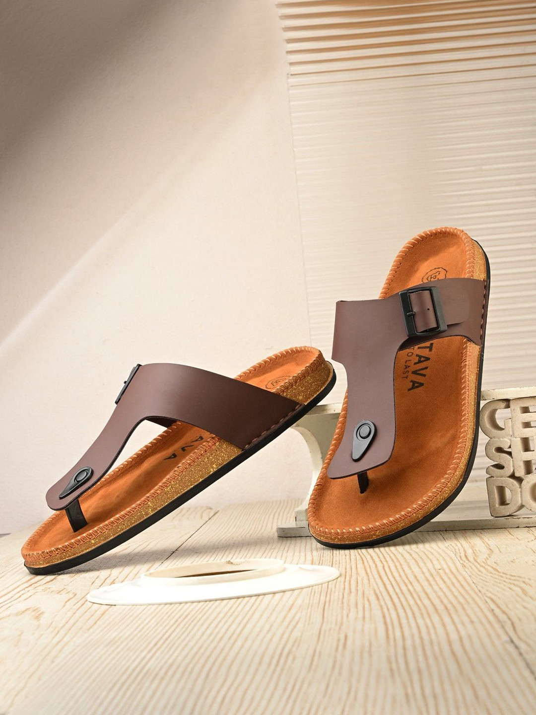 KASTAVA Men Comfort Sandals