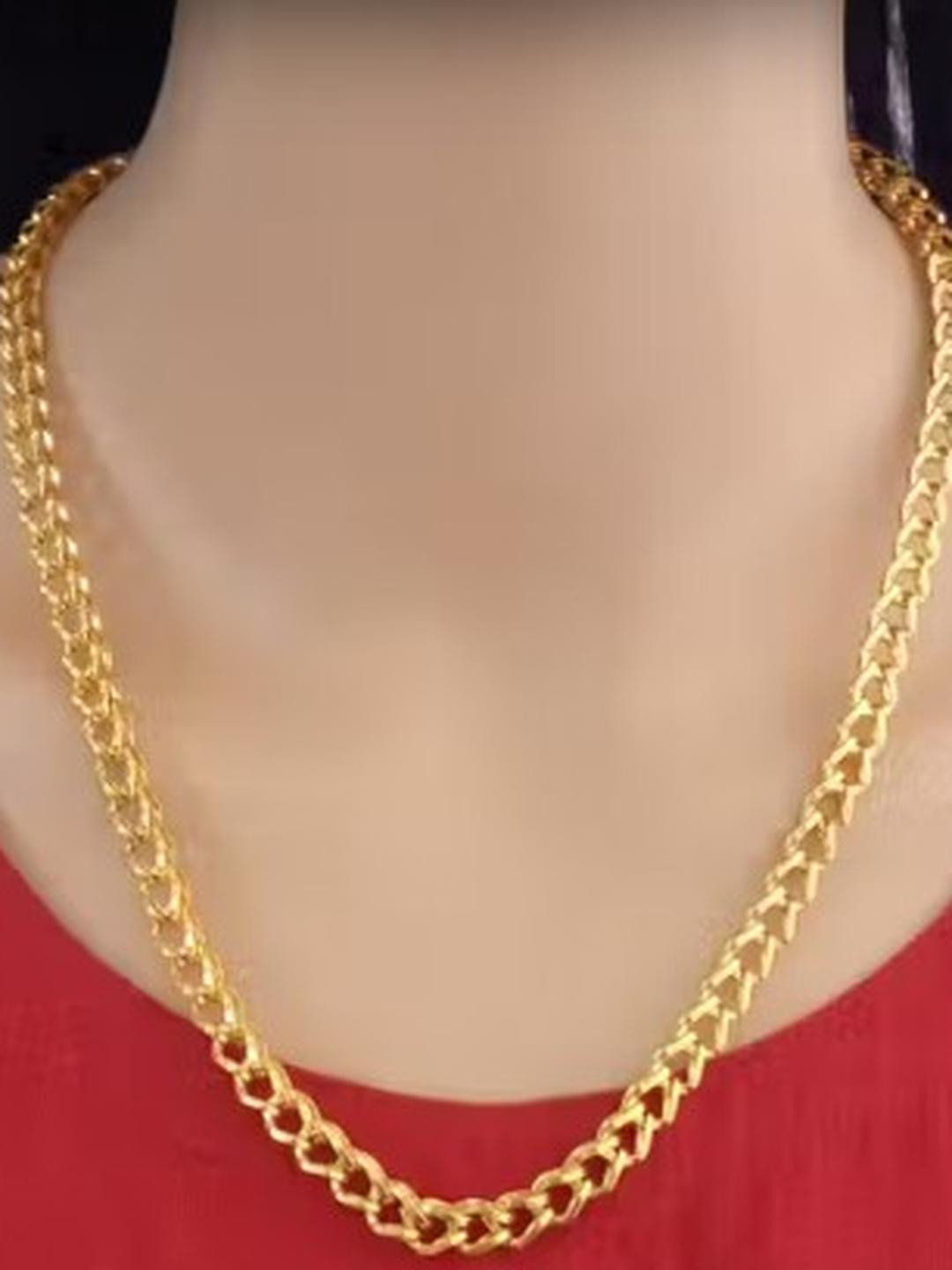 Fashion Doc Gold Plated Chain