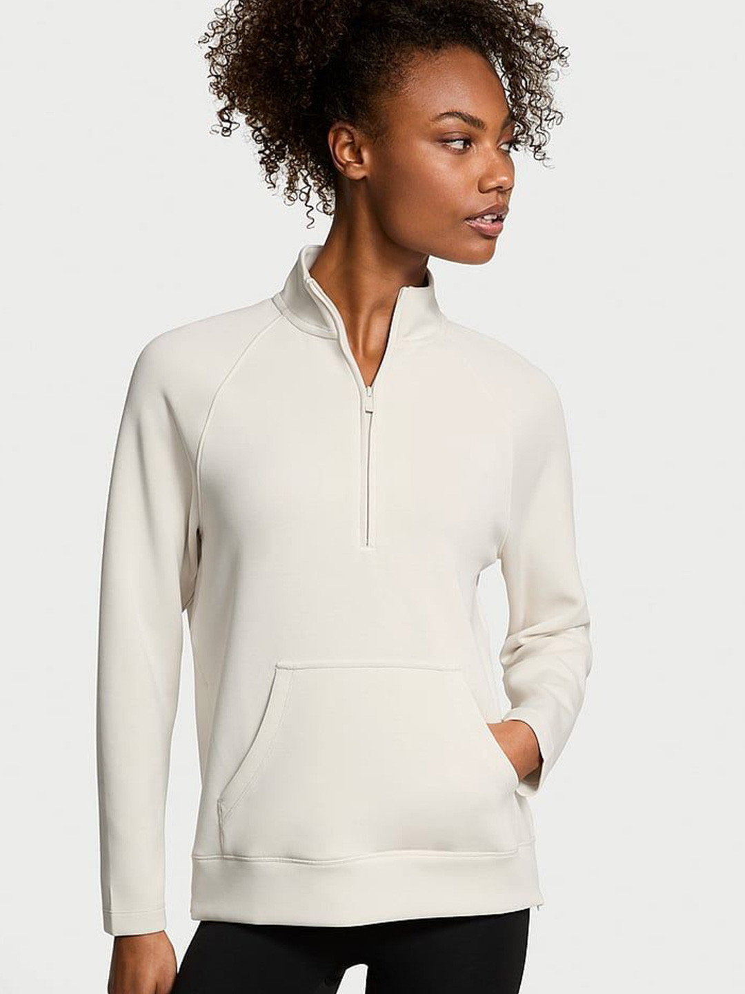 Victoria's Secret Women Mock Collar Sweatshirt