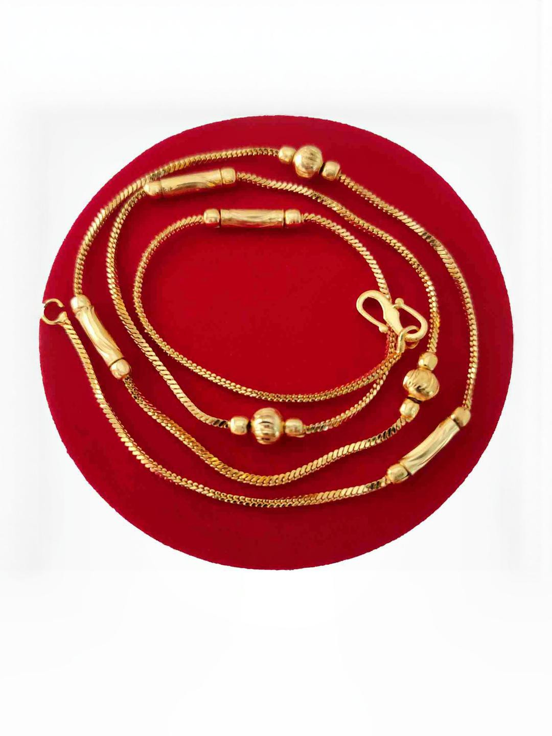 Footride Gold-Plated Brass  Necklace