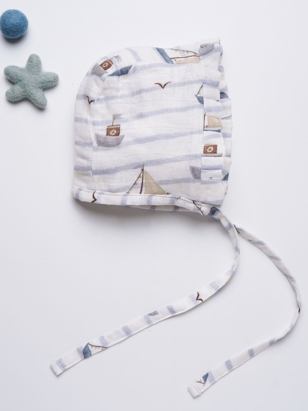 cocoon care Kids Bamboo Cotton Printed Beanie