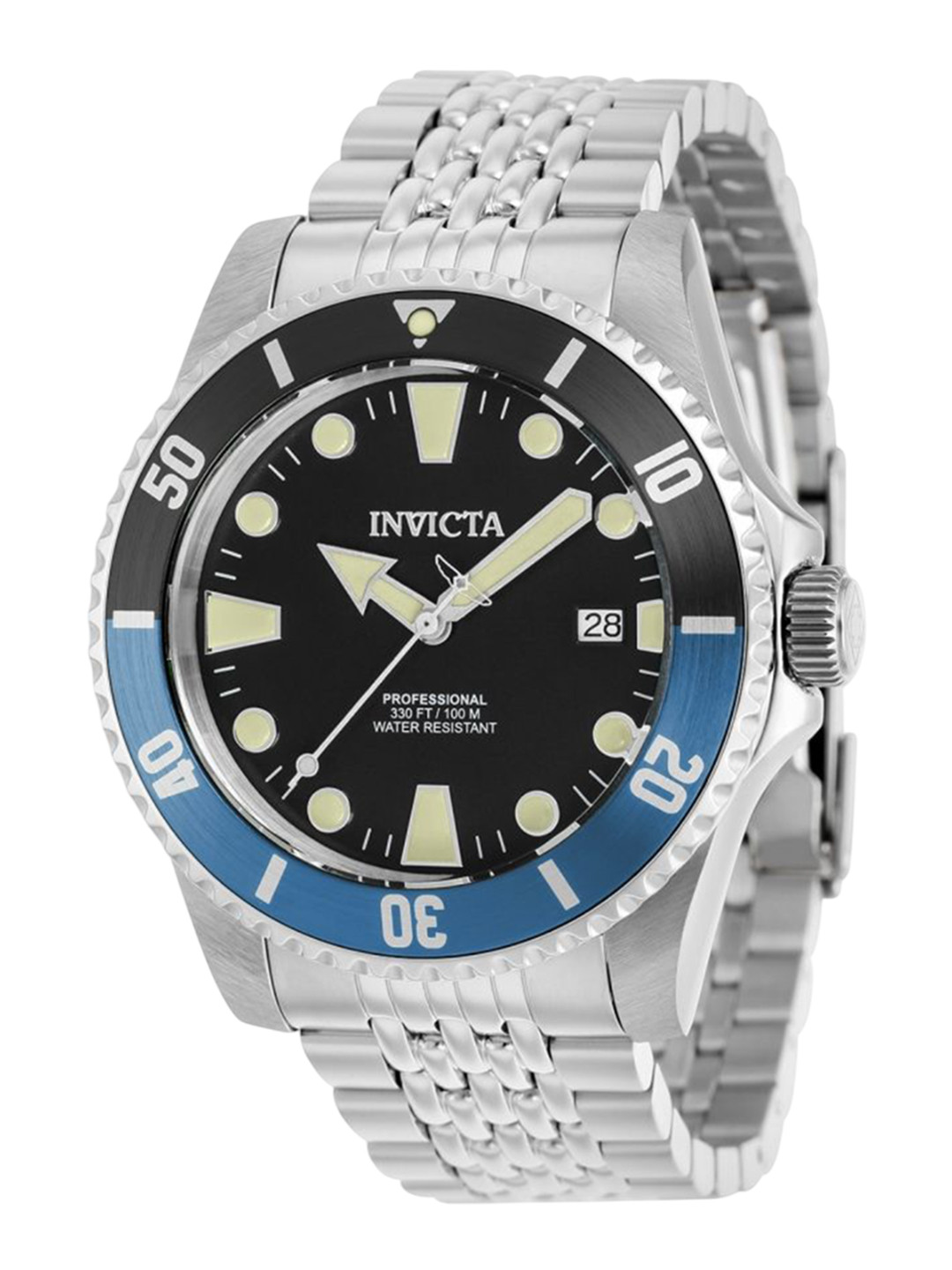 Invicta Men Dial & Stainless Steel Straps Analogue Automatic Watch 39752