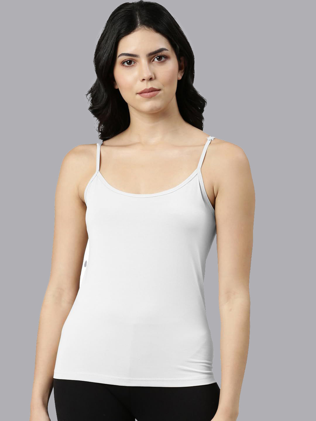 Rupa Jon Pack Of 10 Cotton Non Padded Camisoles