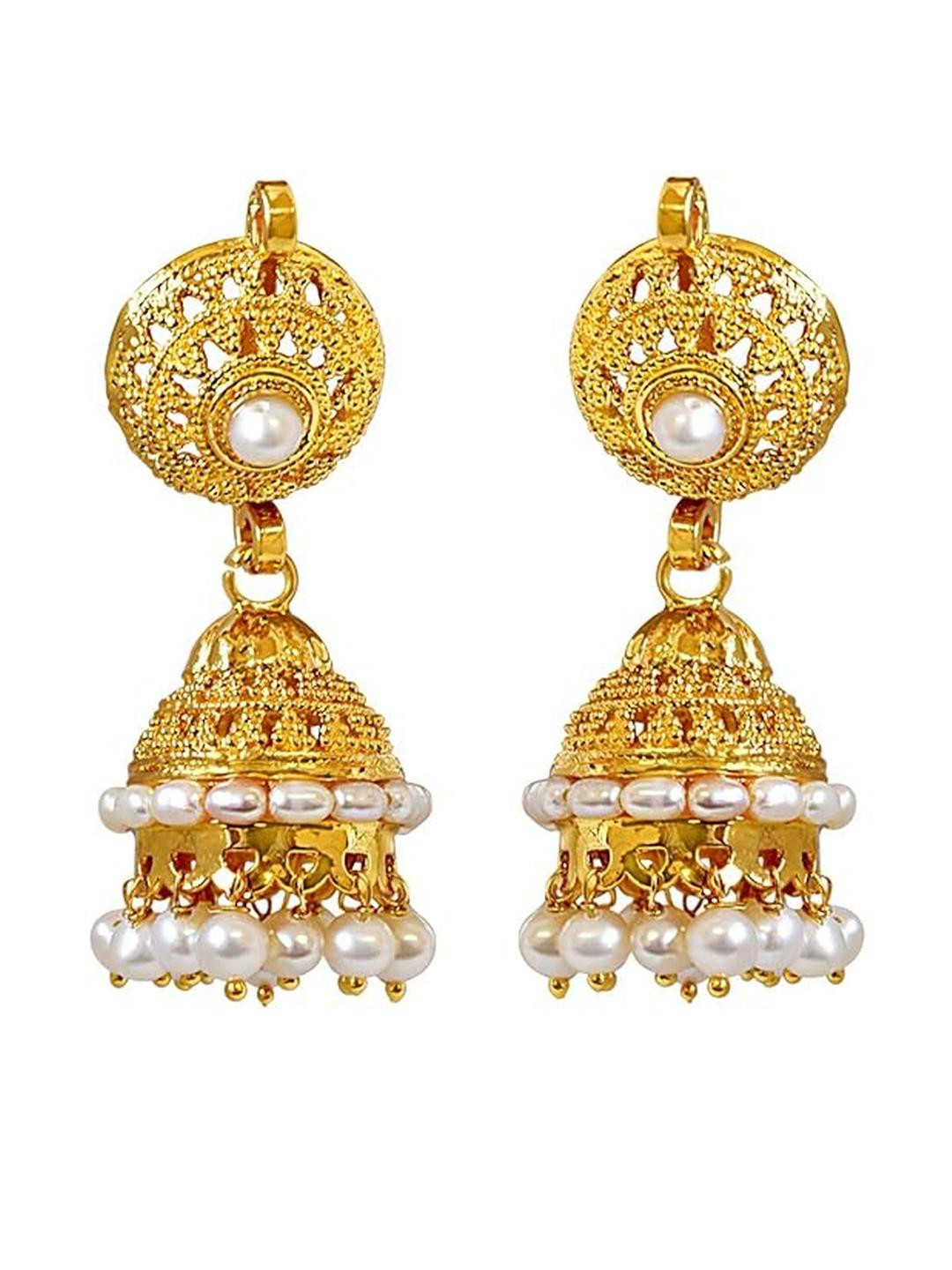 Surat Diamond Jewellery Women Gold Earrings