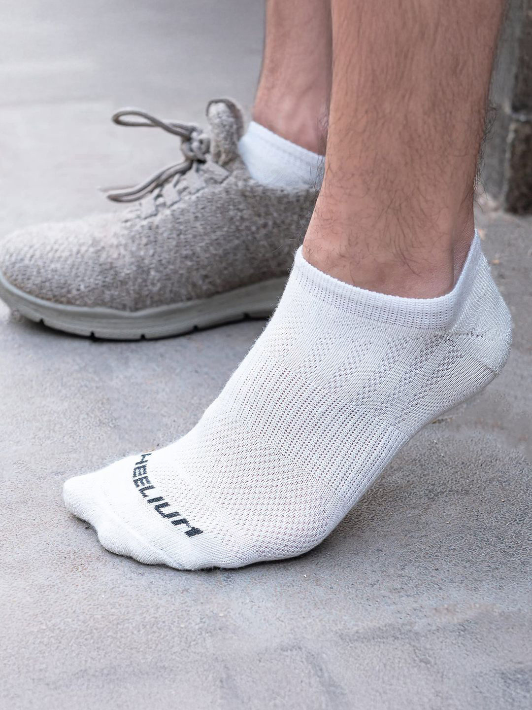 Heelium Men Ankle-Length Ultra-SoftSocks