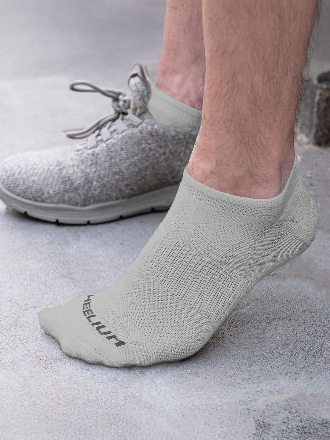 Heelium Men 3-Pcs Ankle-Length Ultra-SoftSocks