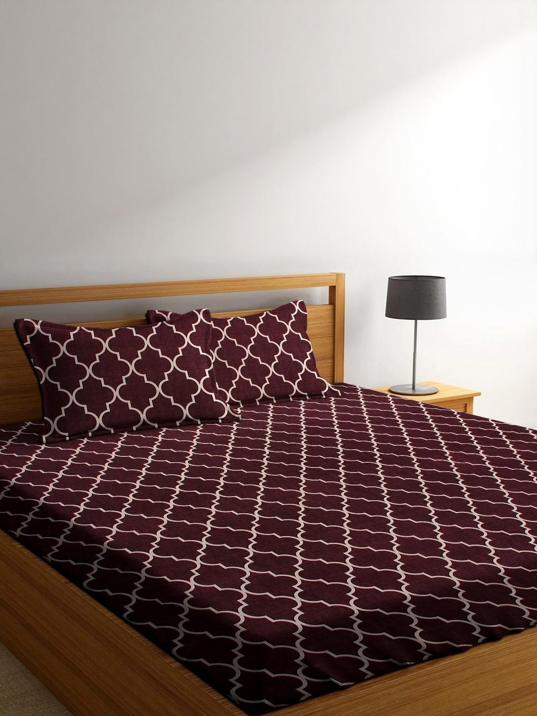 ZCI Unisex Brown Bedsheets