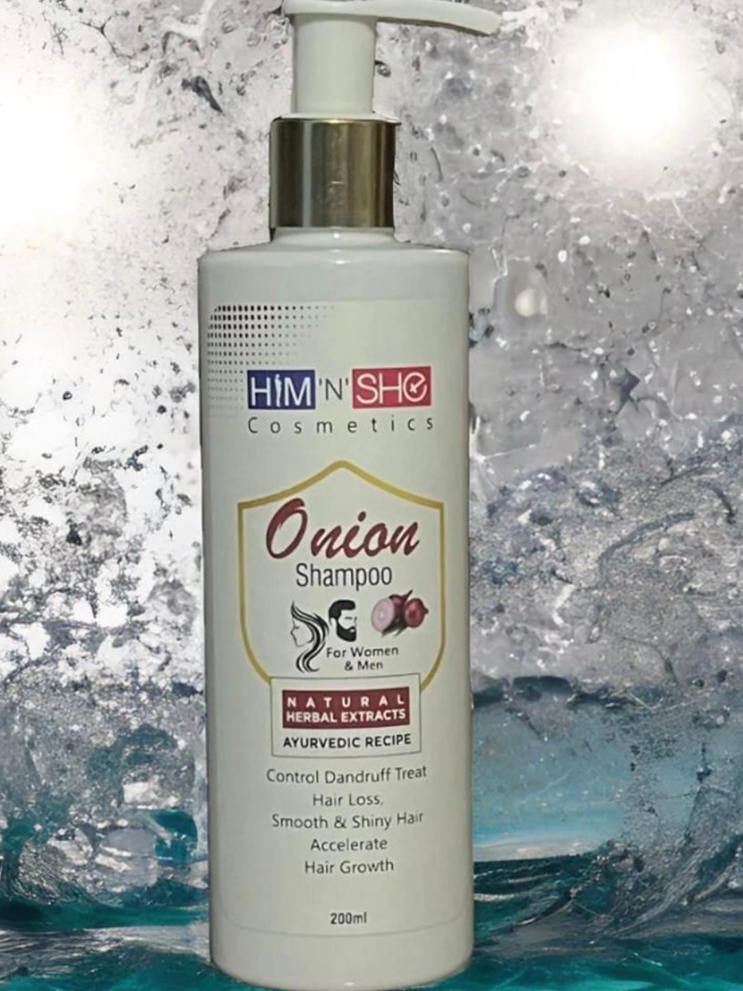 Him'N'She Onion Hair Shampoo- 200 ml
