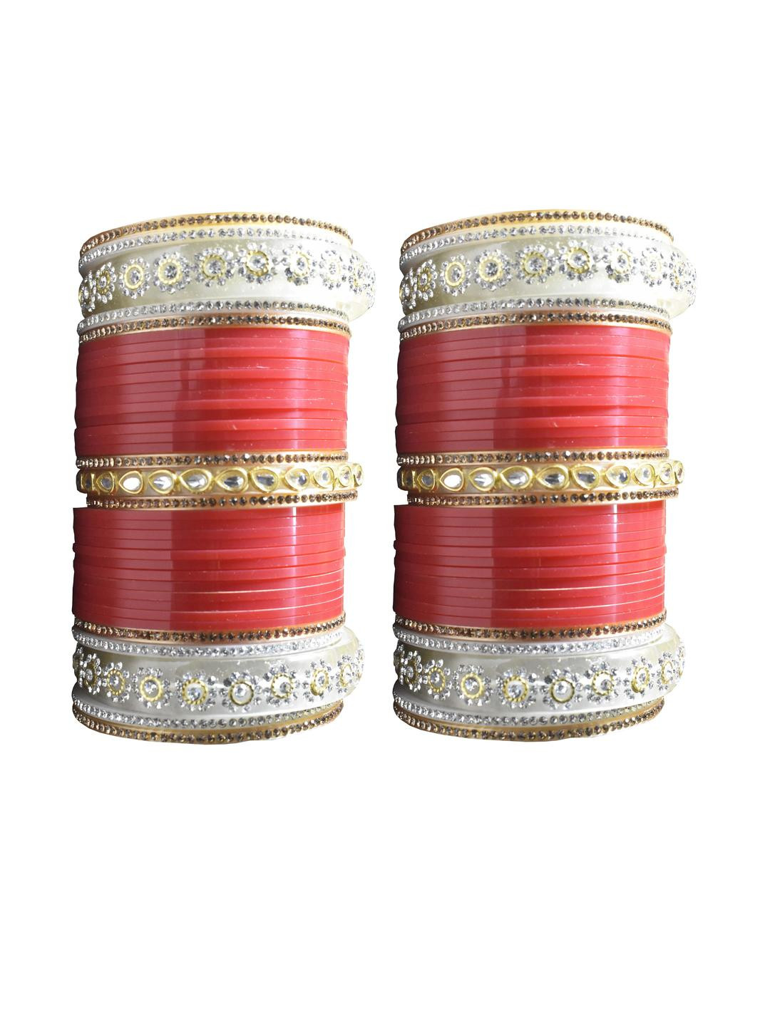 HouseOfCommon  Red Plastic Bangles