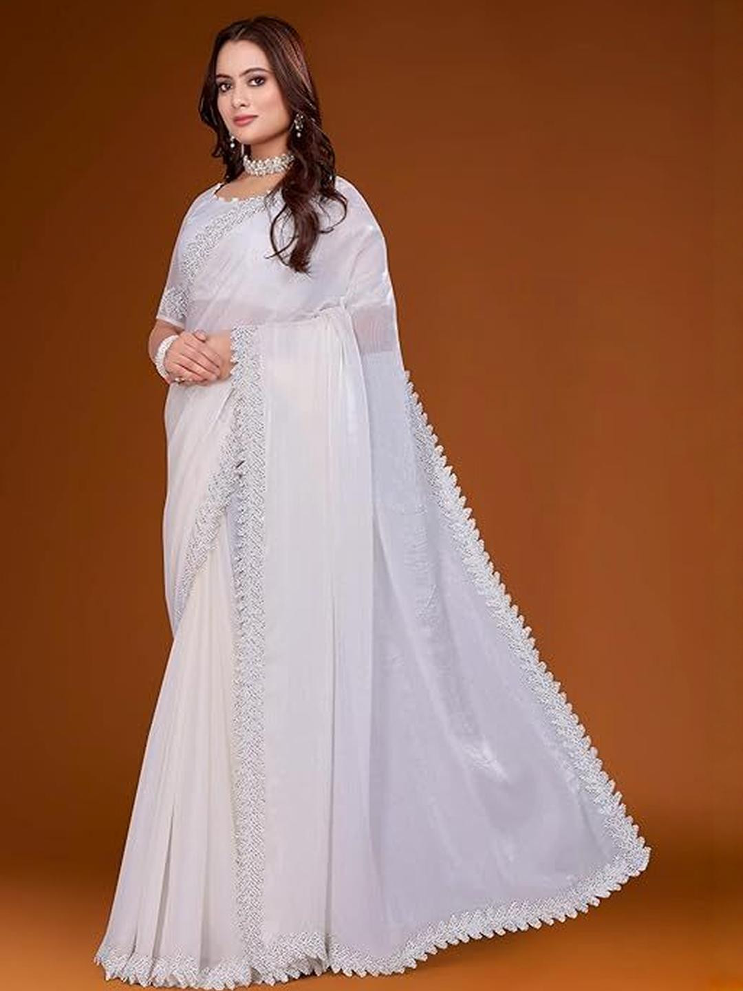 Varnya Saree With Unstitched Blouse