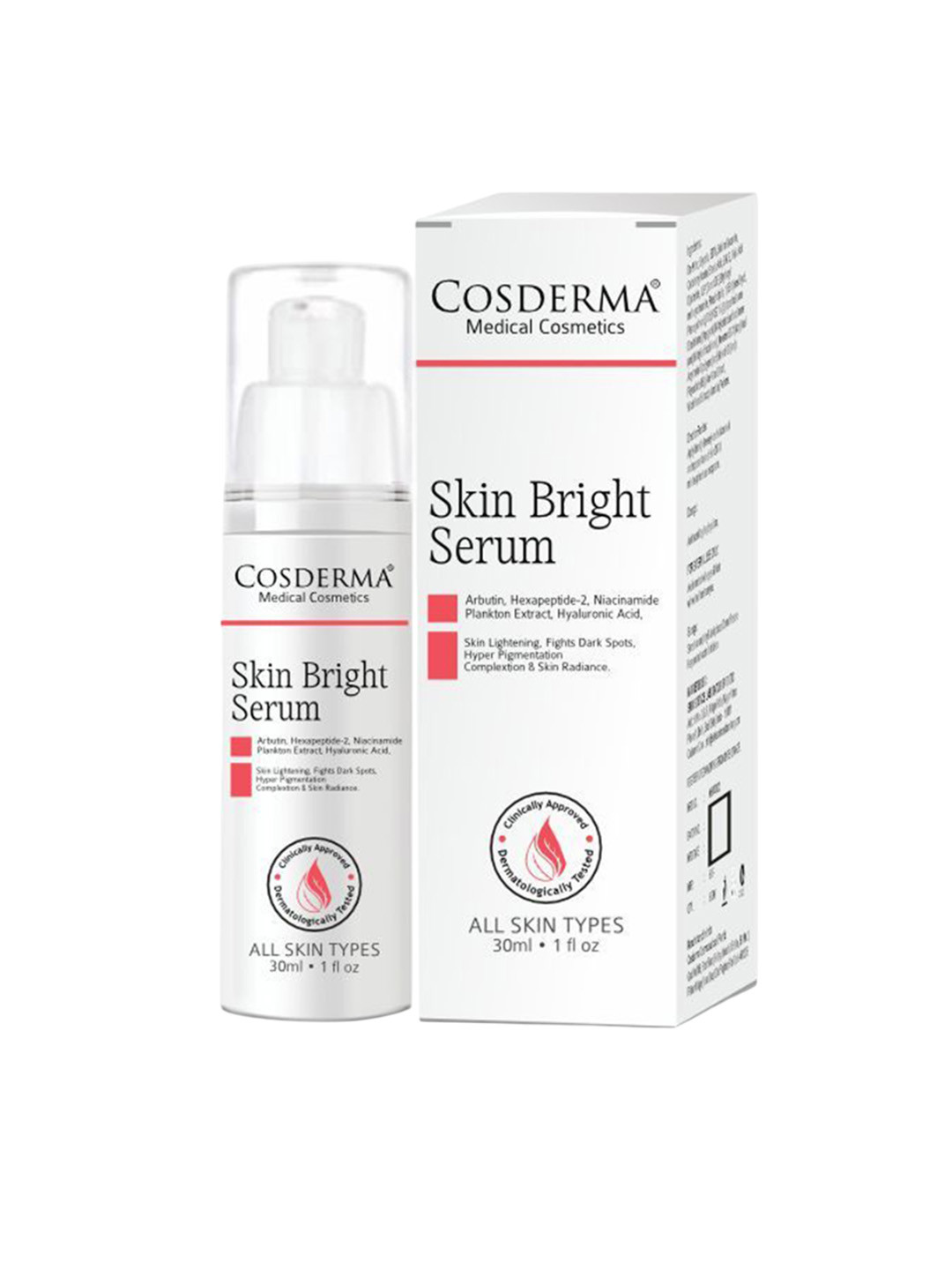 COSDERMA Skin Bright Serum With Licorice Extract - 30 ml