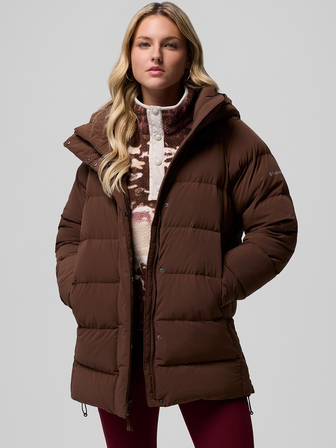 Columbia Amaze Puff Longline Hooded Jacket