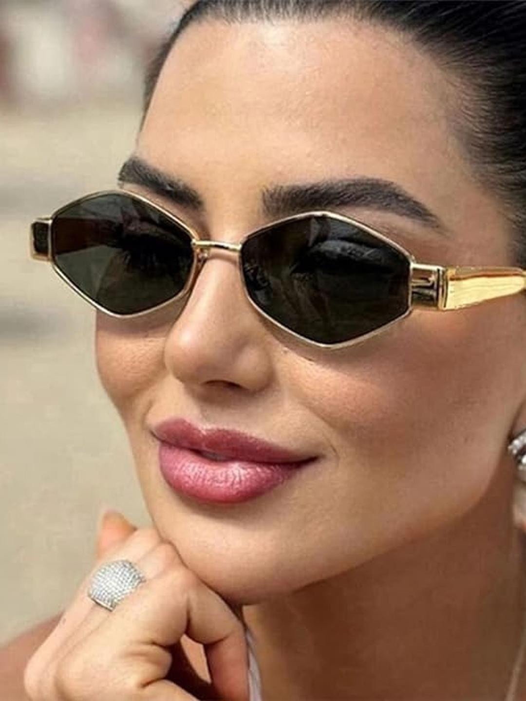 Arzonai Unisex Black Sunglasses