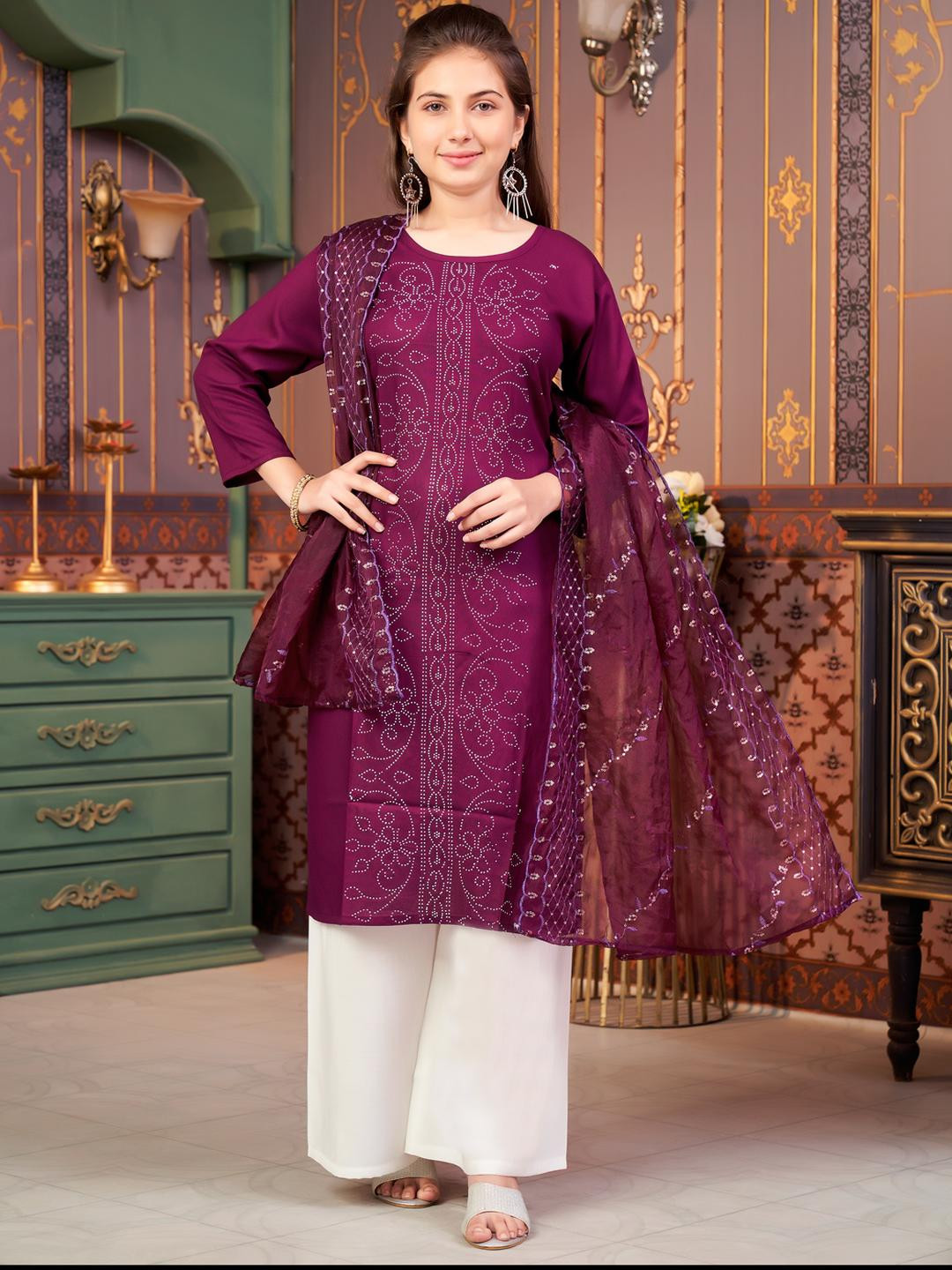 D W Apparels Women Turquoise Blue Kurtas