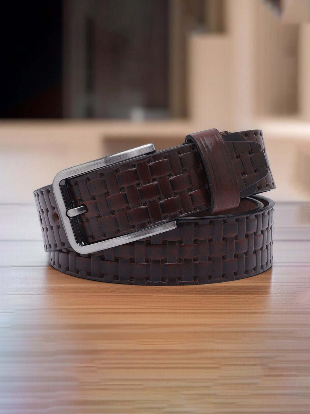 Killer Men Textured Formal Belt