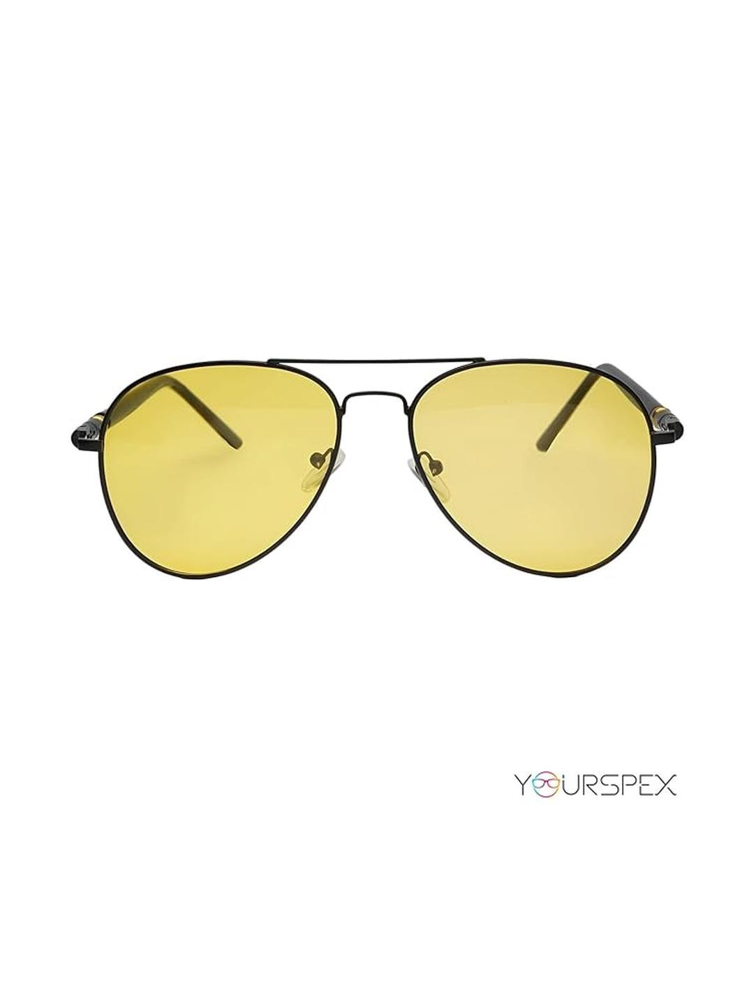 Arzonai Unisex Yellow Sunglasses