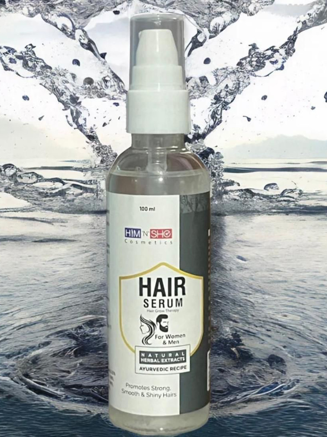 Him'N'She Hair Serum For Smooth & Shiny Hair- 100 ml