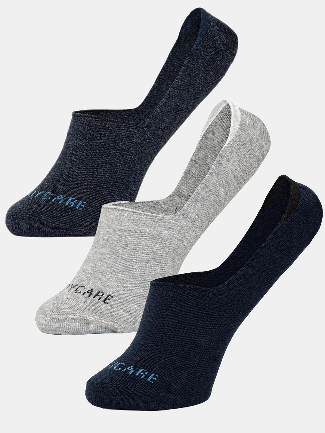 Bodycare Men Pack of 3 Loafer Length Socks