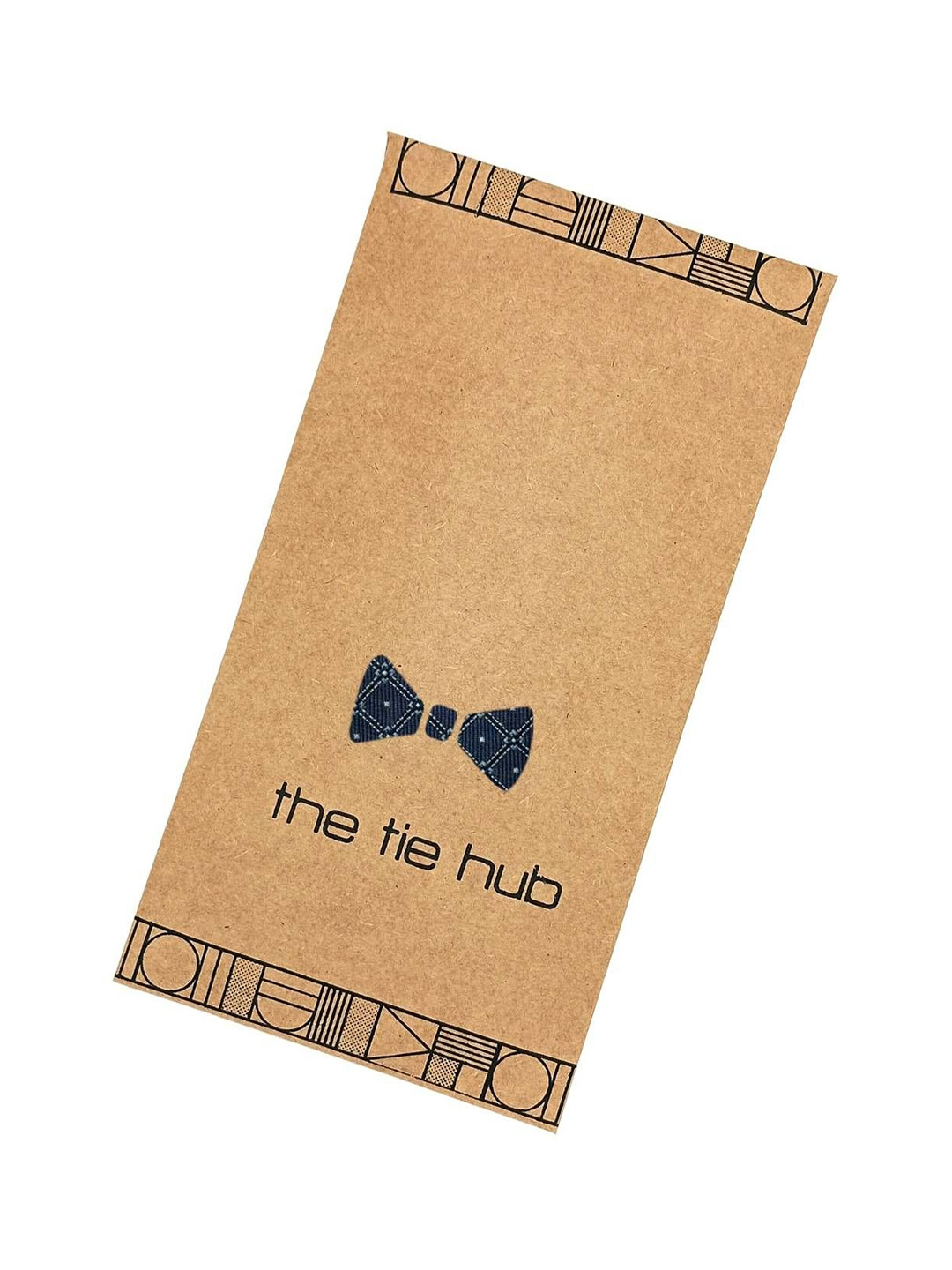 The Tie Hub Men Diamond Dot Printed Broad Tie