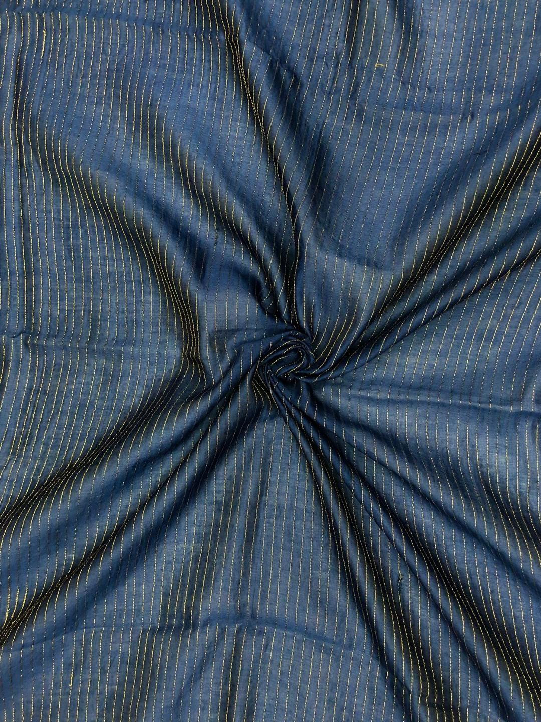 PALASH Women Chanedri Golden Zari Designs Blouse Fabric