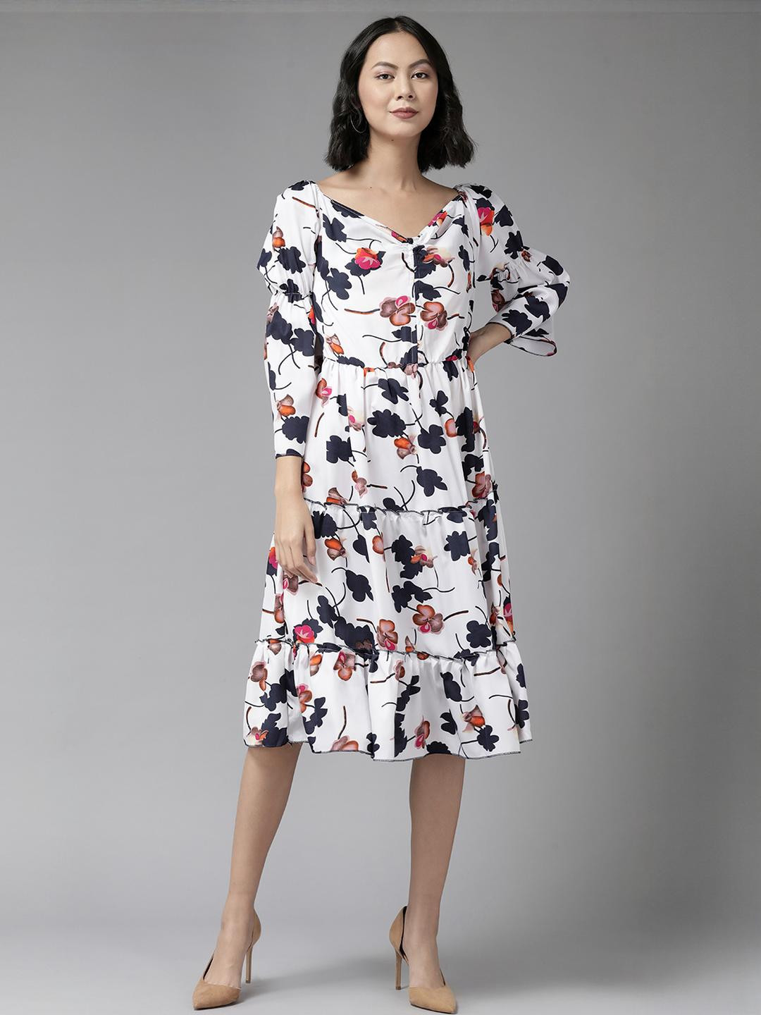 White Georgette Dresses