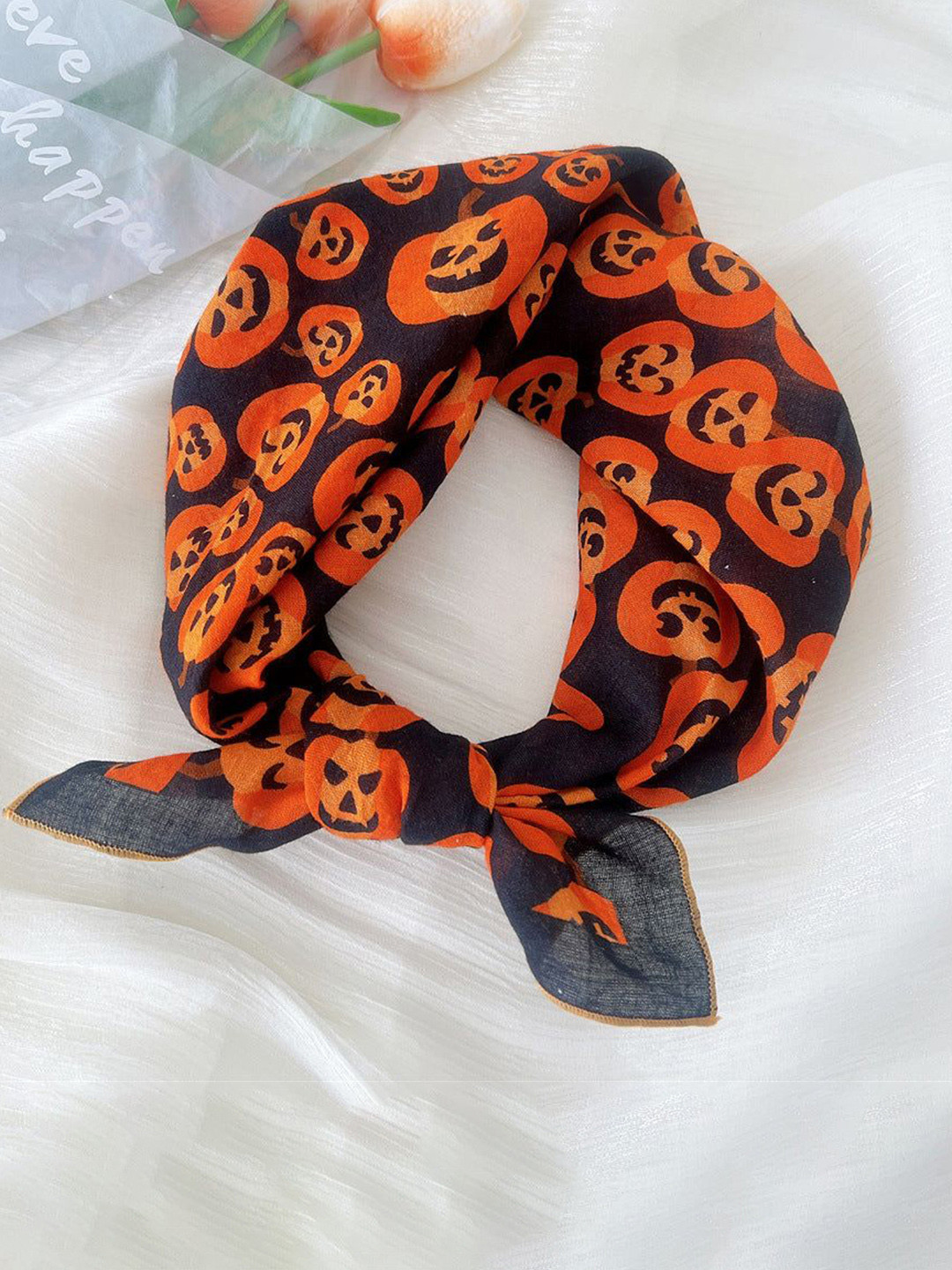 QUECY Graphic Printed Scarf