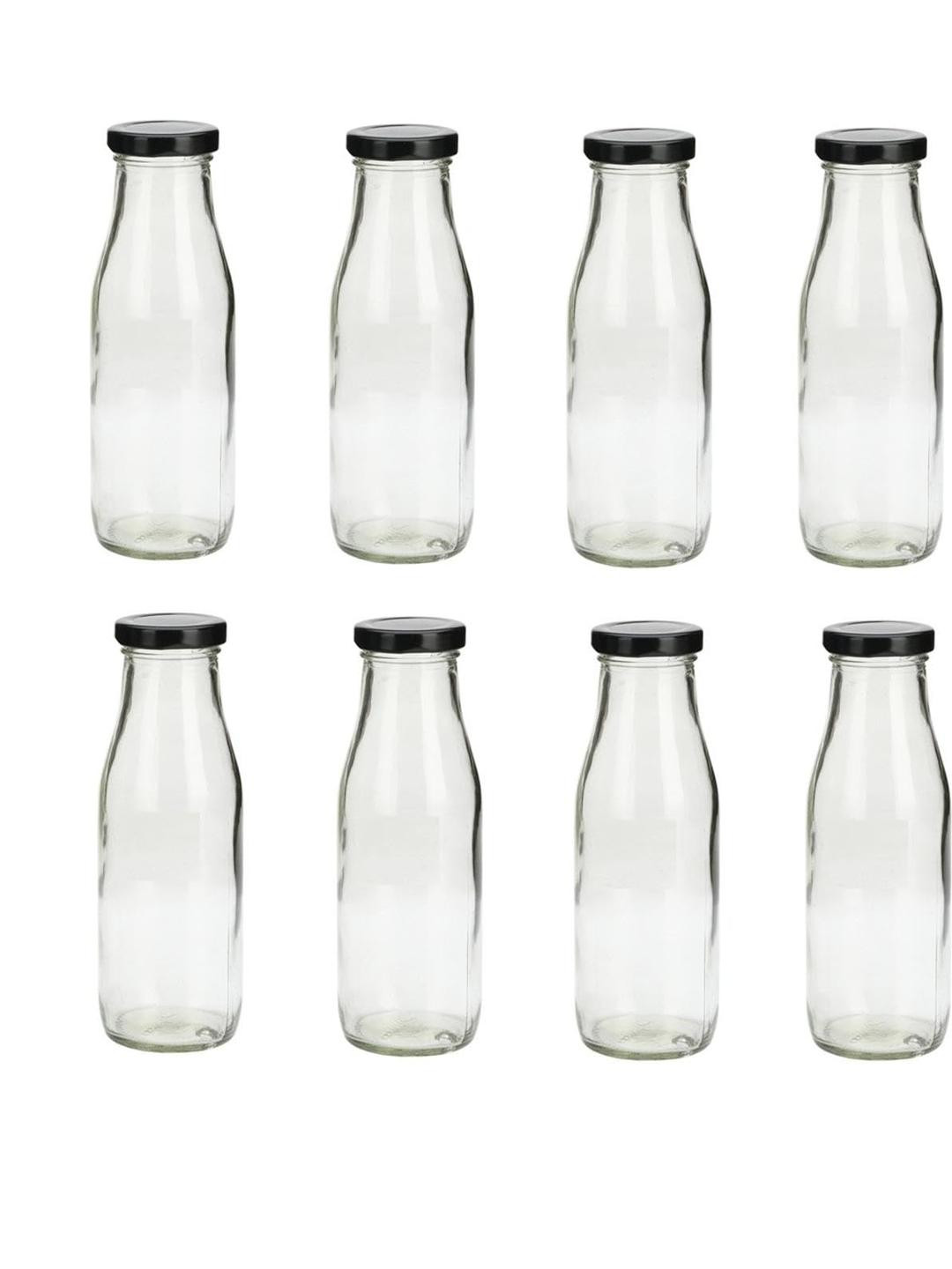 SOMIL Set Of 8 Glass Water Bottle