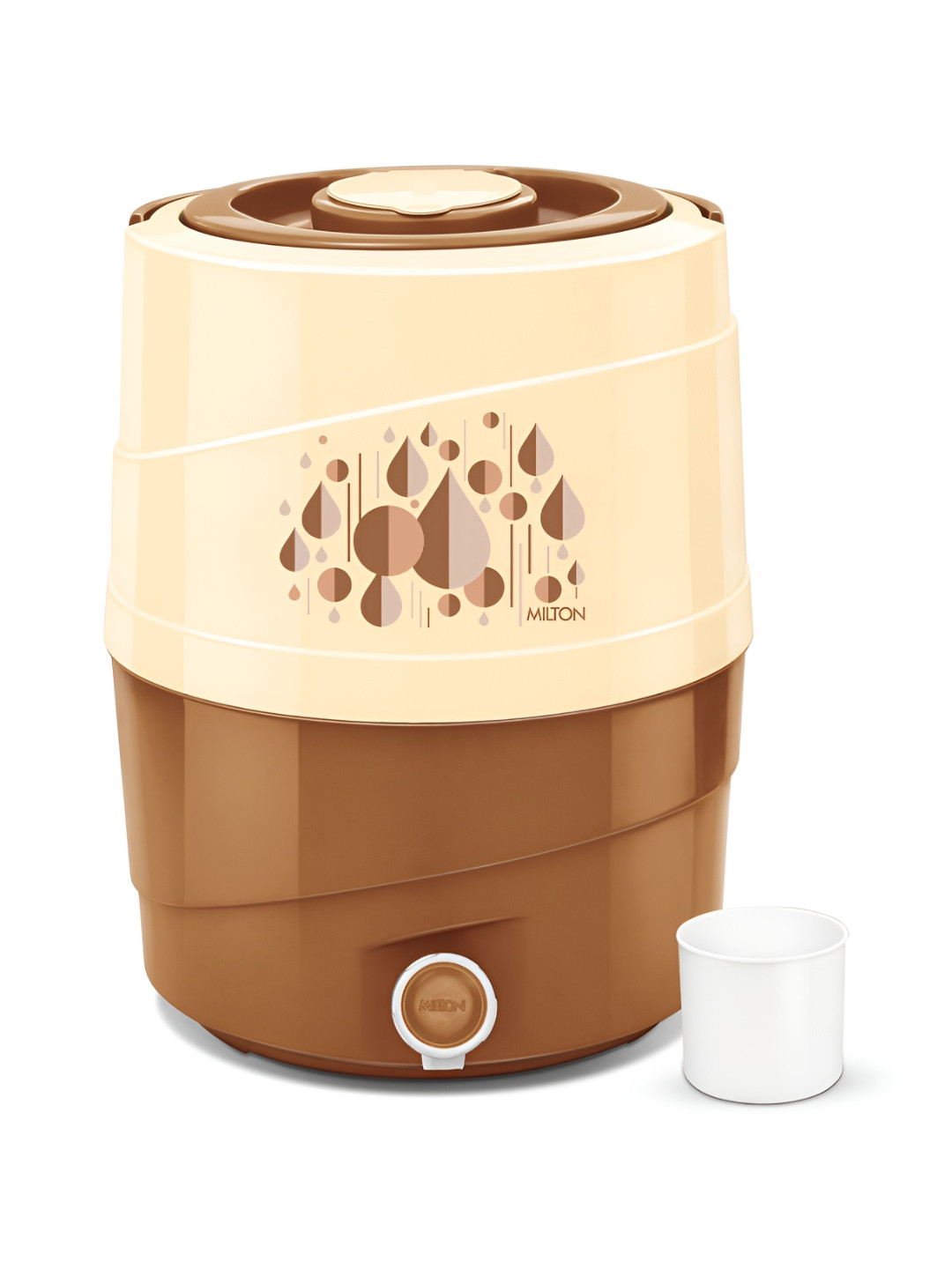 Milton Kool Rover 12 Water Jug PU Insulated 11 litres BPA Free Portable Jug Brown