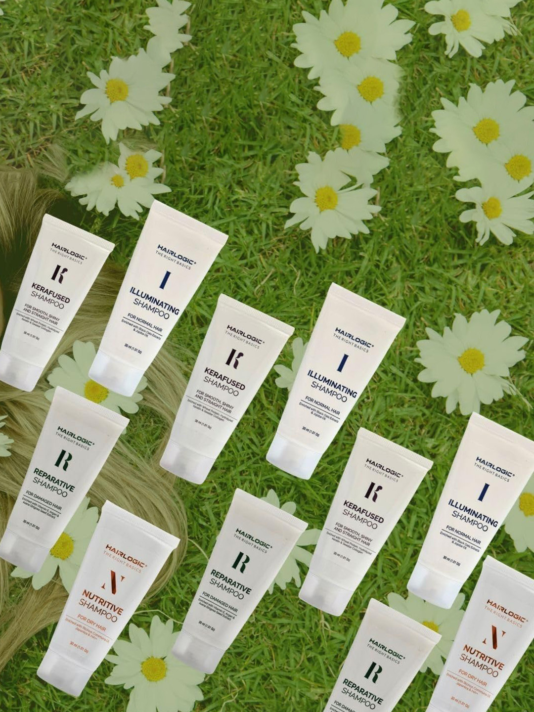 Hairlogic Illuminating Shampoo With Jojoba Oil For Hair Shine & Nourishment - 250 ml