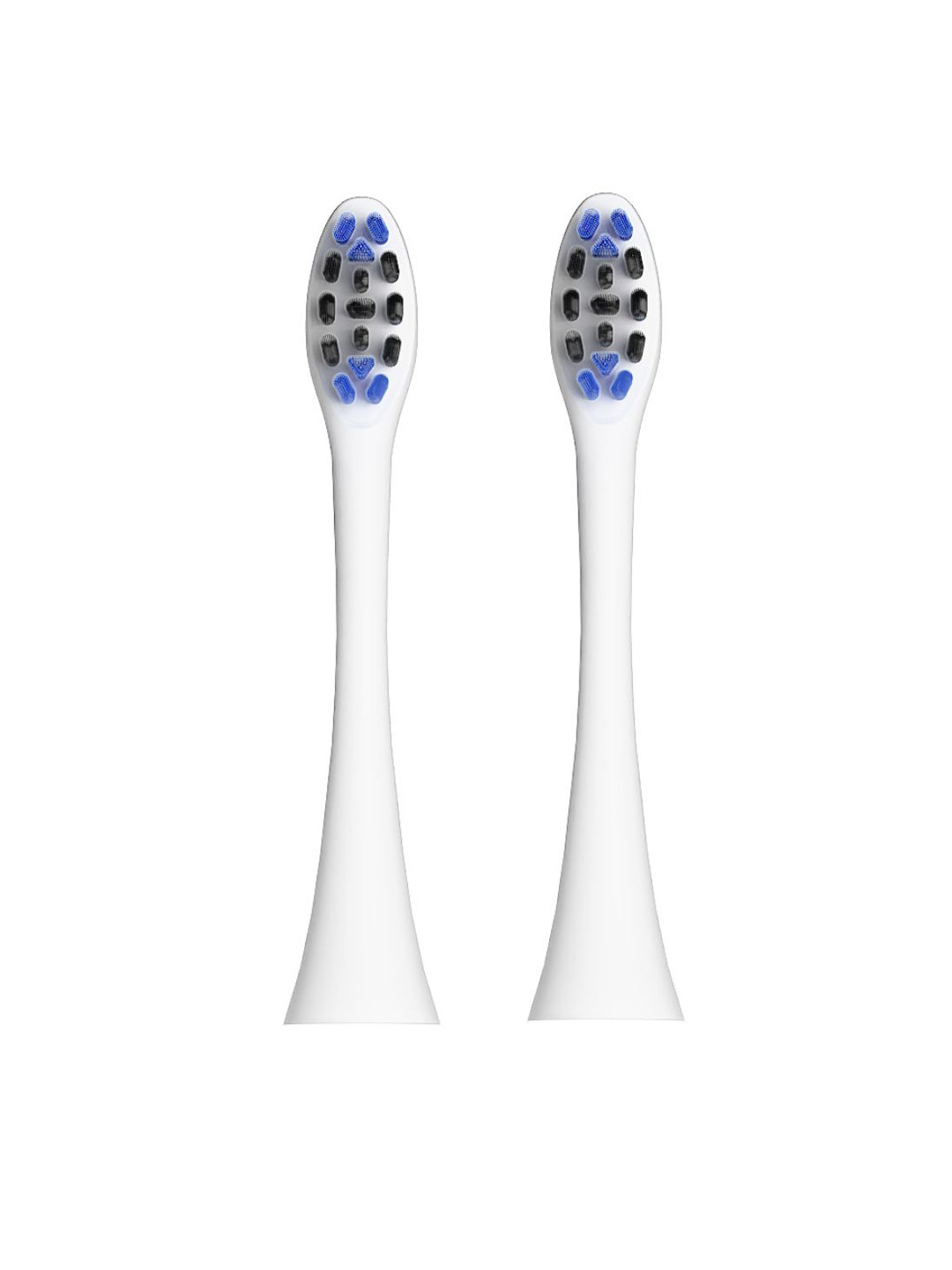 Dr.Dento Set Of 2 Pro Series Rechargeable Electric Toothbrush Heads - Charcoal