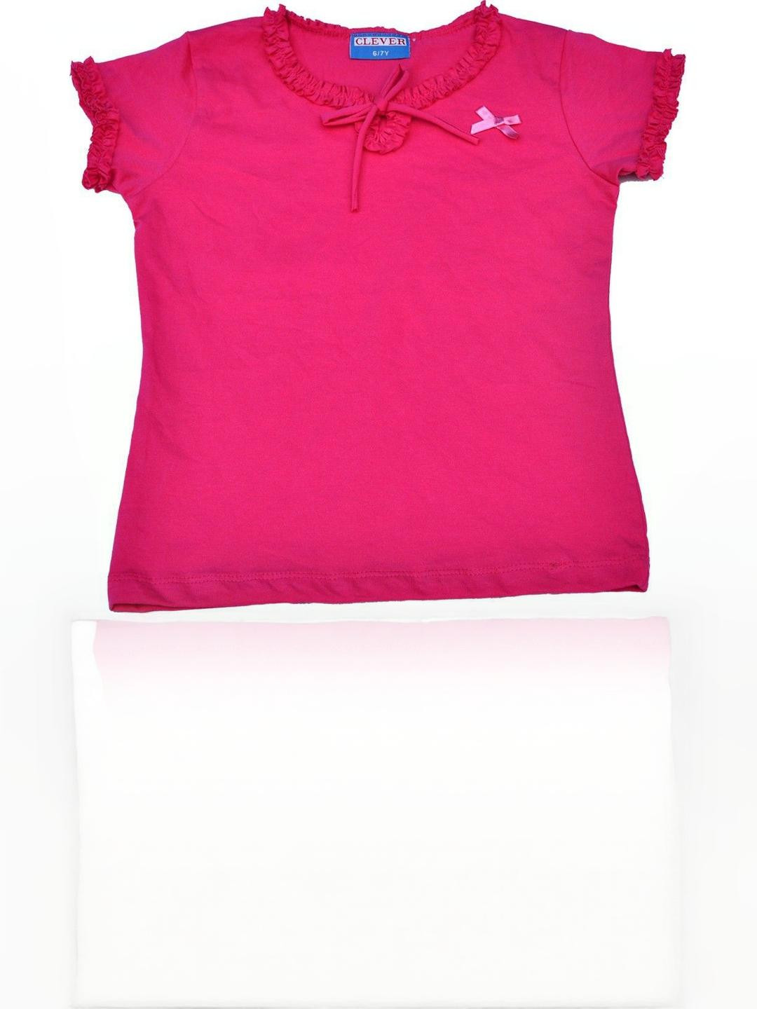 CLEVER Girls Pack Of 4 Ruffles Peplum Top