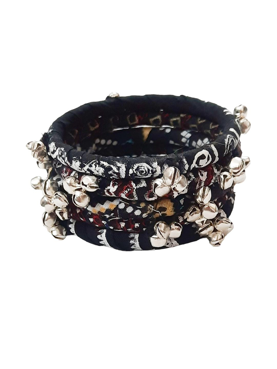 SOUNDARYA BOUTIQUE Set Of 4 Alloy Bangles