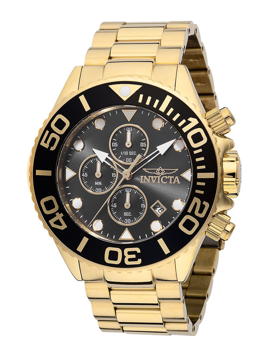 Invicta Men Stainless Steel Straps Analogue Watch 48592