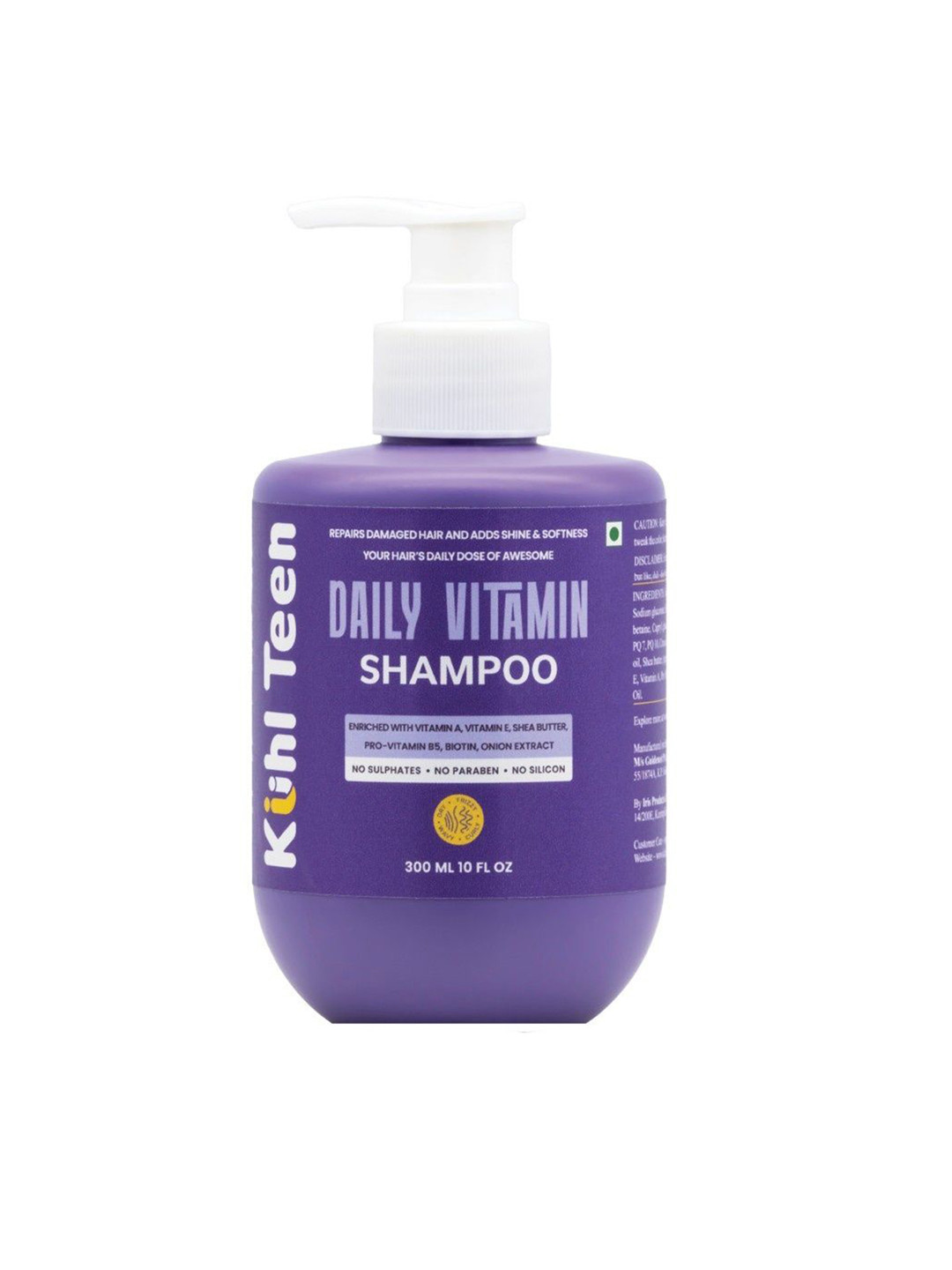 Kuhl Teen Daily Vitamin Shampoo Revives Dry & Damaged Hair - 300 ml